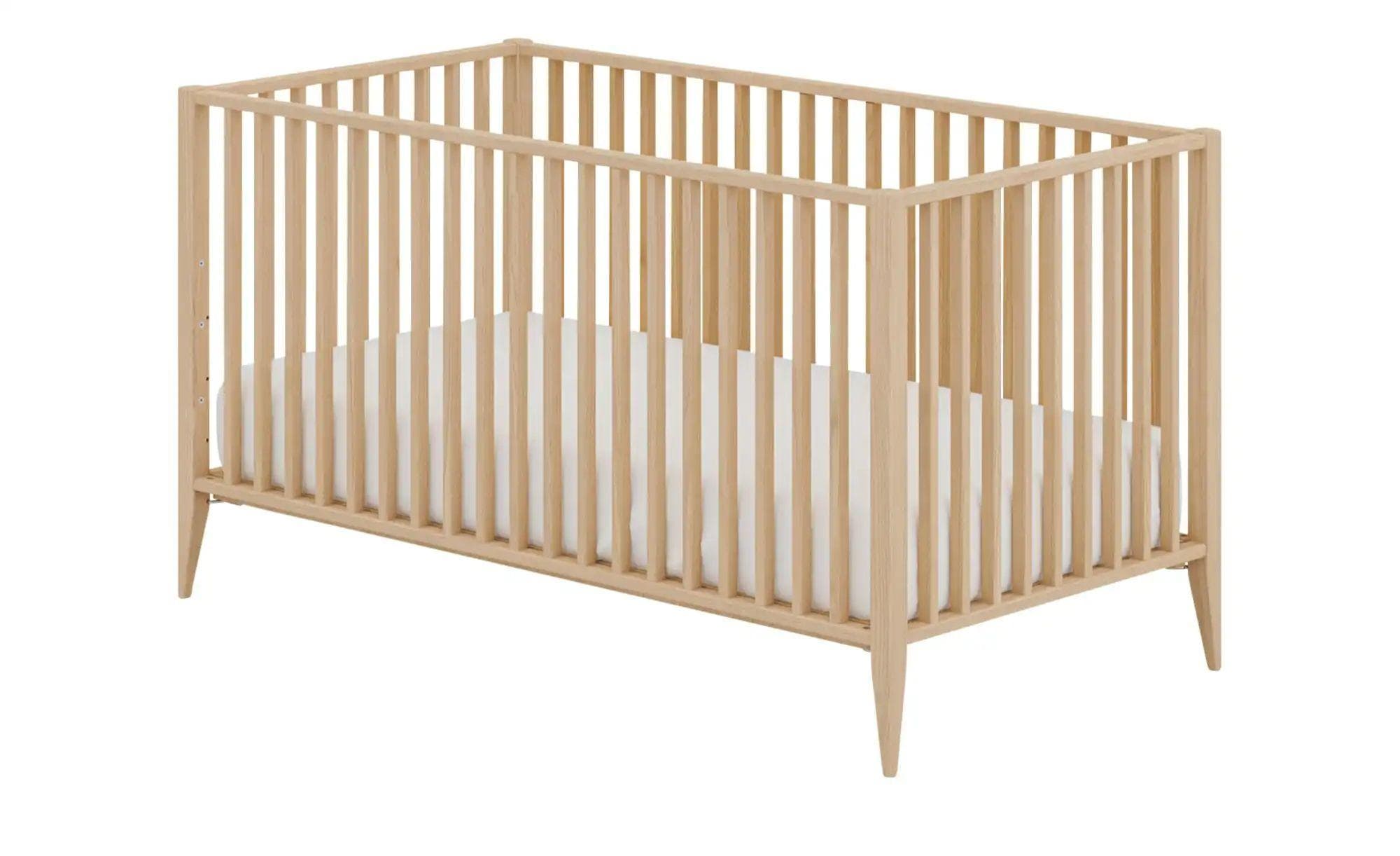 PAIDI Mila & Ben Steiff Babybett: Massivholz, Comfort-Lattenrost, Umbaubar