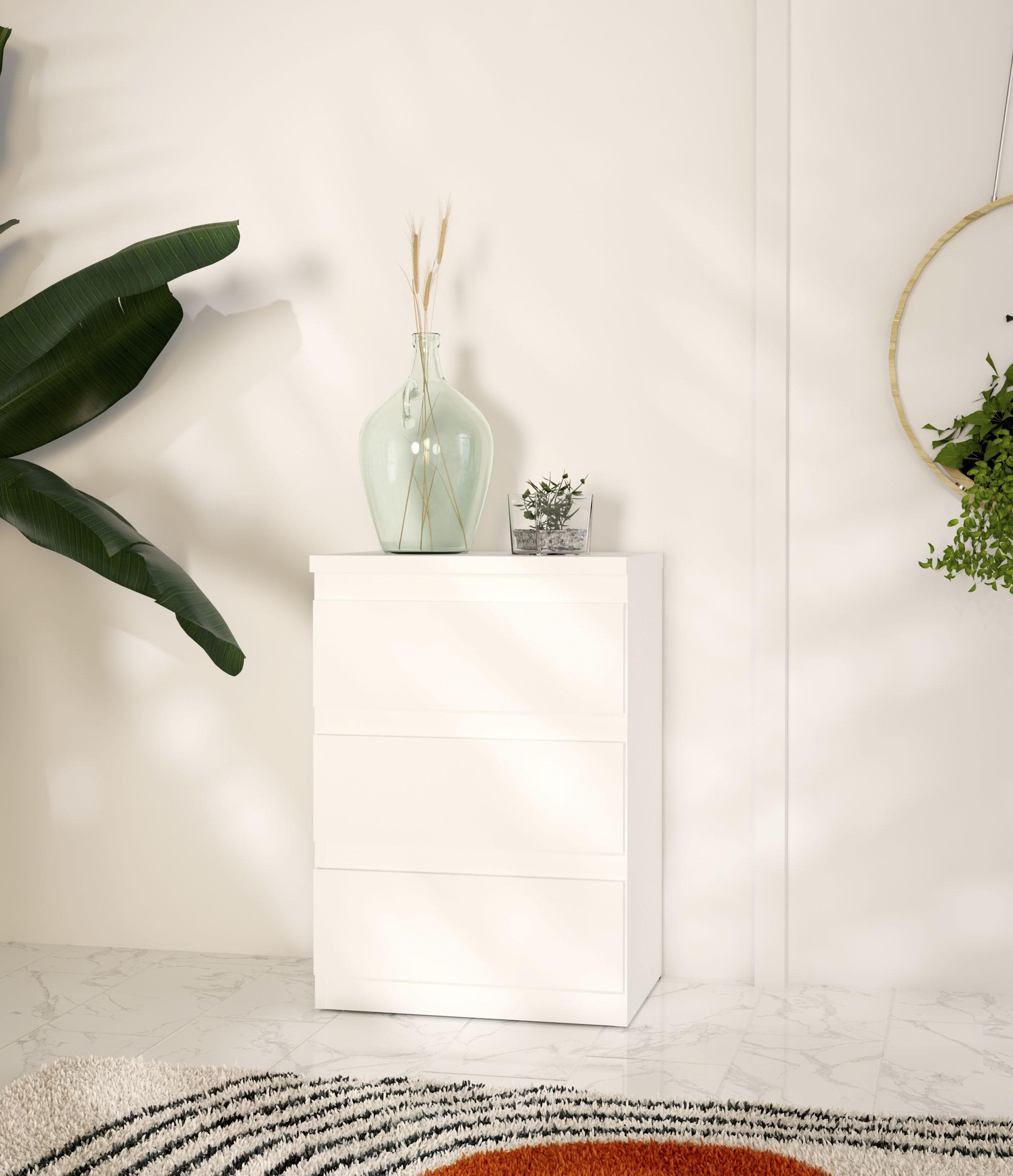 FORTE Edmore Kommode: Stylische Spanplatte Stauraum