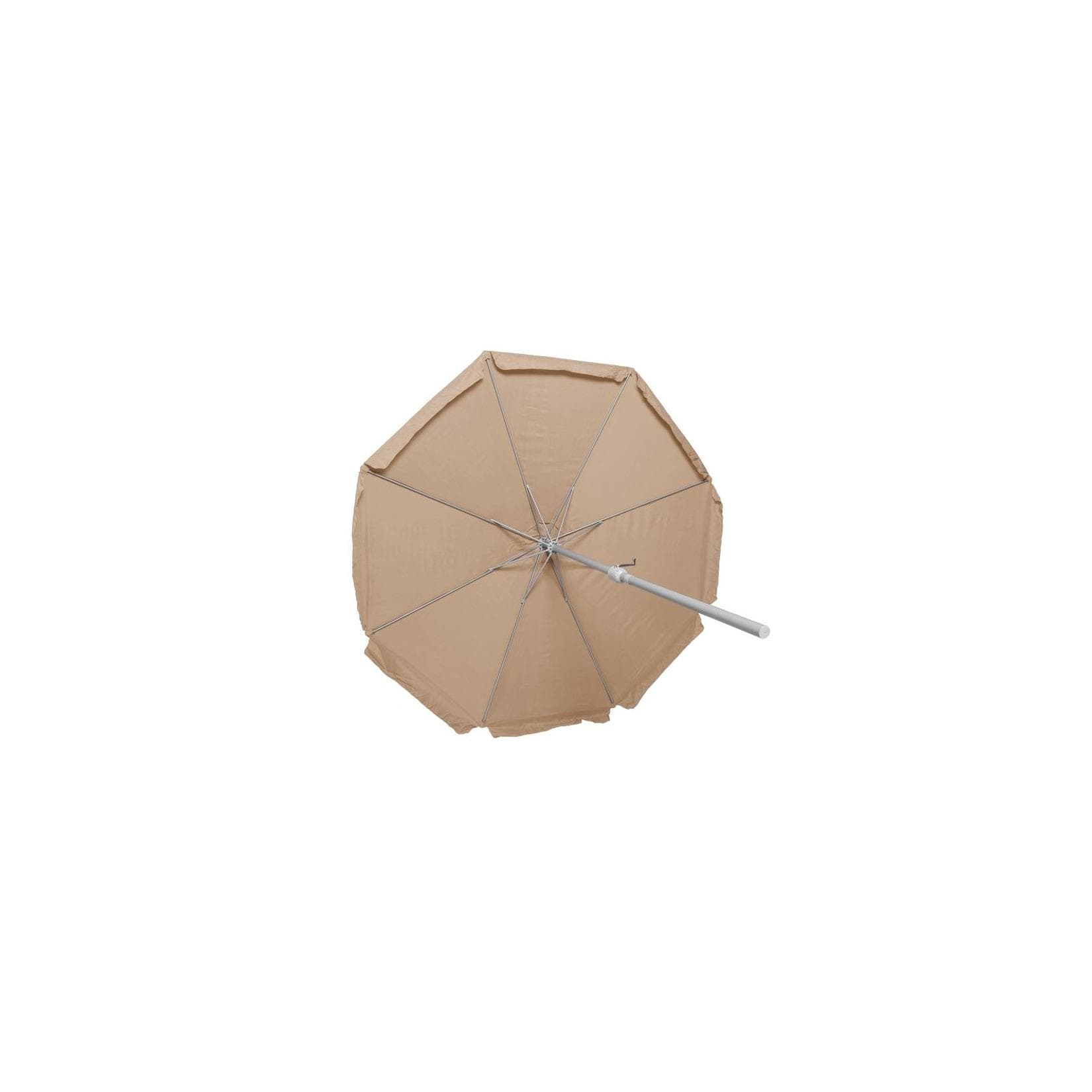 Merxx Marktschirm 400 cm Beige mit Kurbel und UV-Schutz