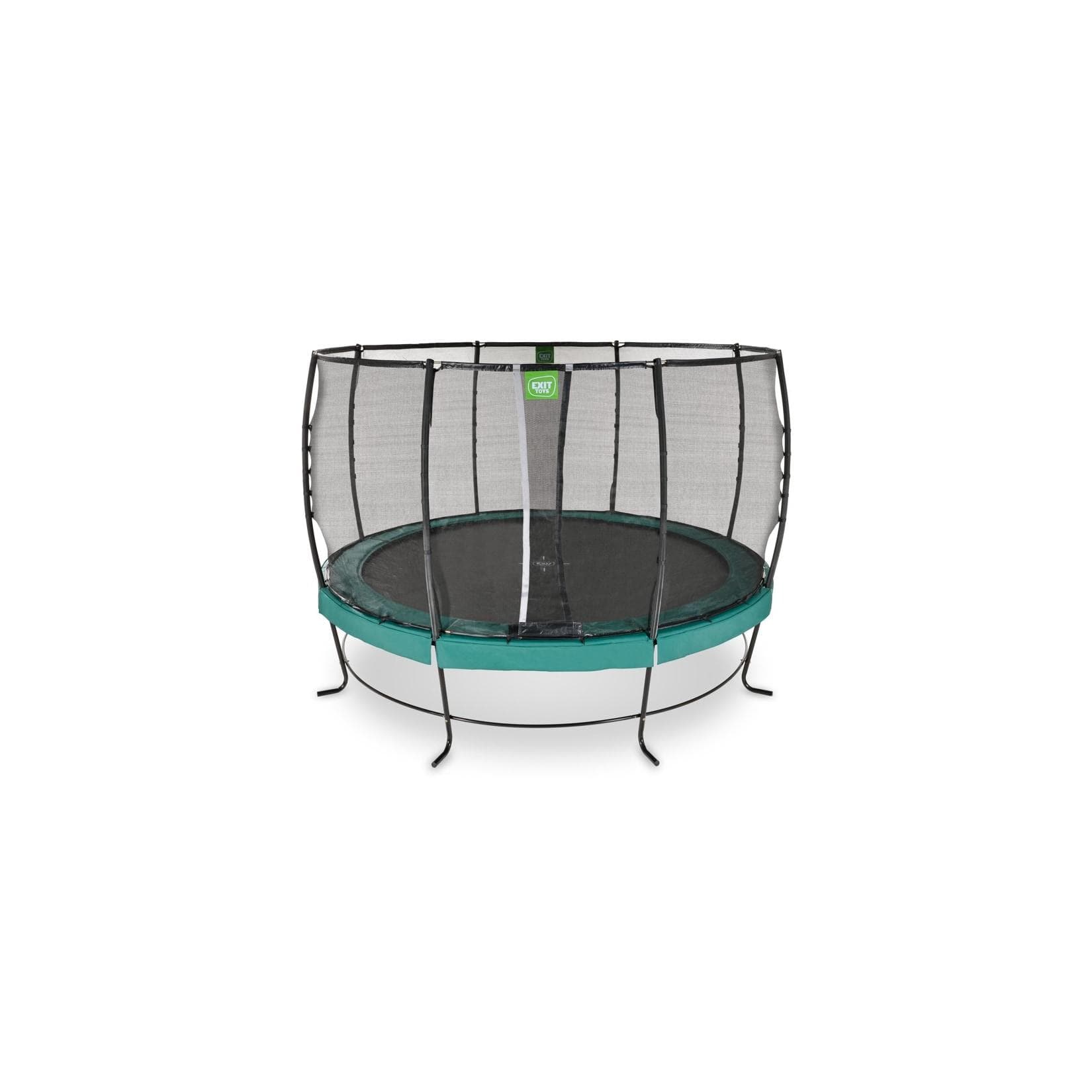 EXIT Lotus Premium Trampolin ø366cm Grün mit Sicherheitsnetz