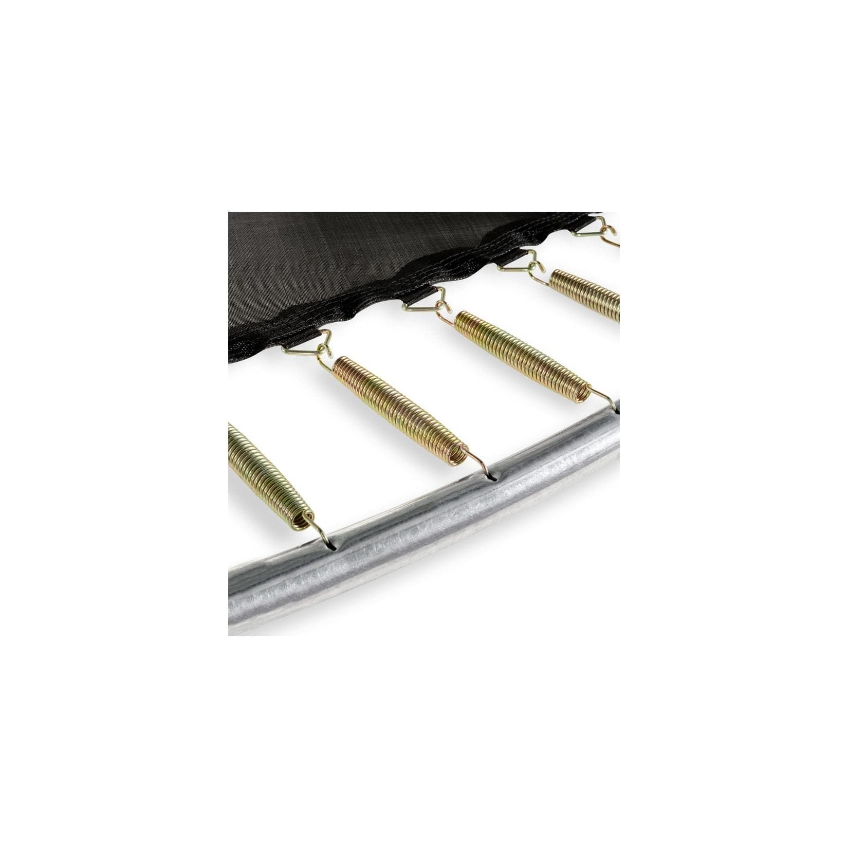 EXIT Lotus Premium Trampolin 427cm Grün mit Sicherheitsnetz