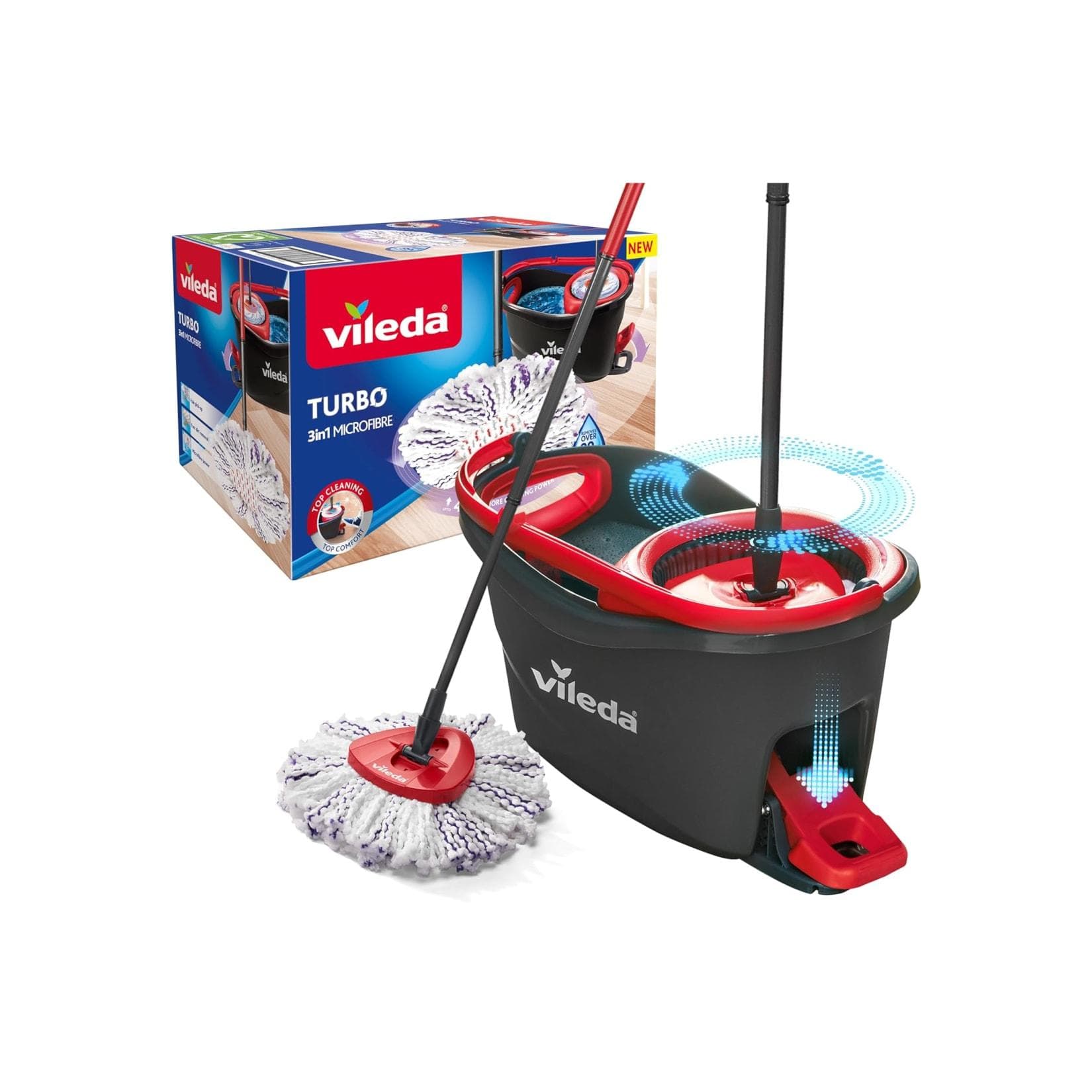 Vileda Turbo 3-in-1 Wischmopp Set 167751