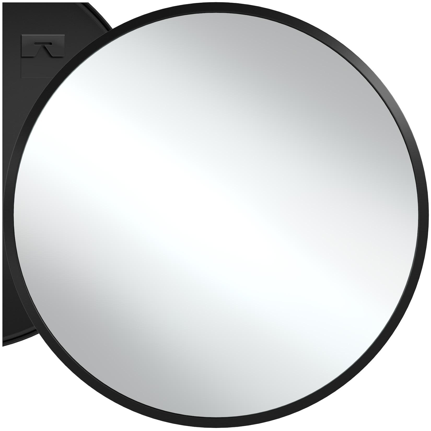tectake® Runder Wandspiegel 70 cm 3 mm dickes Glas