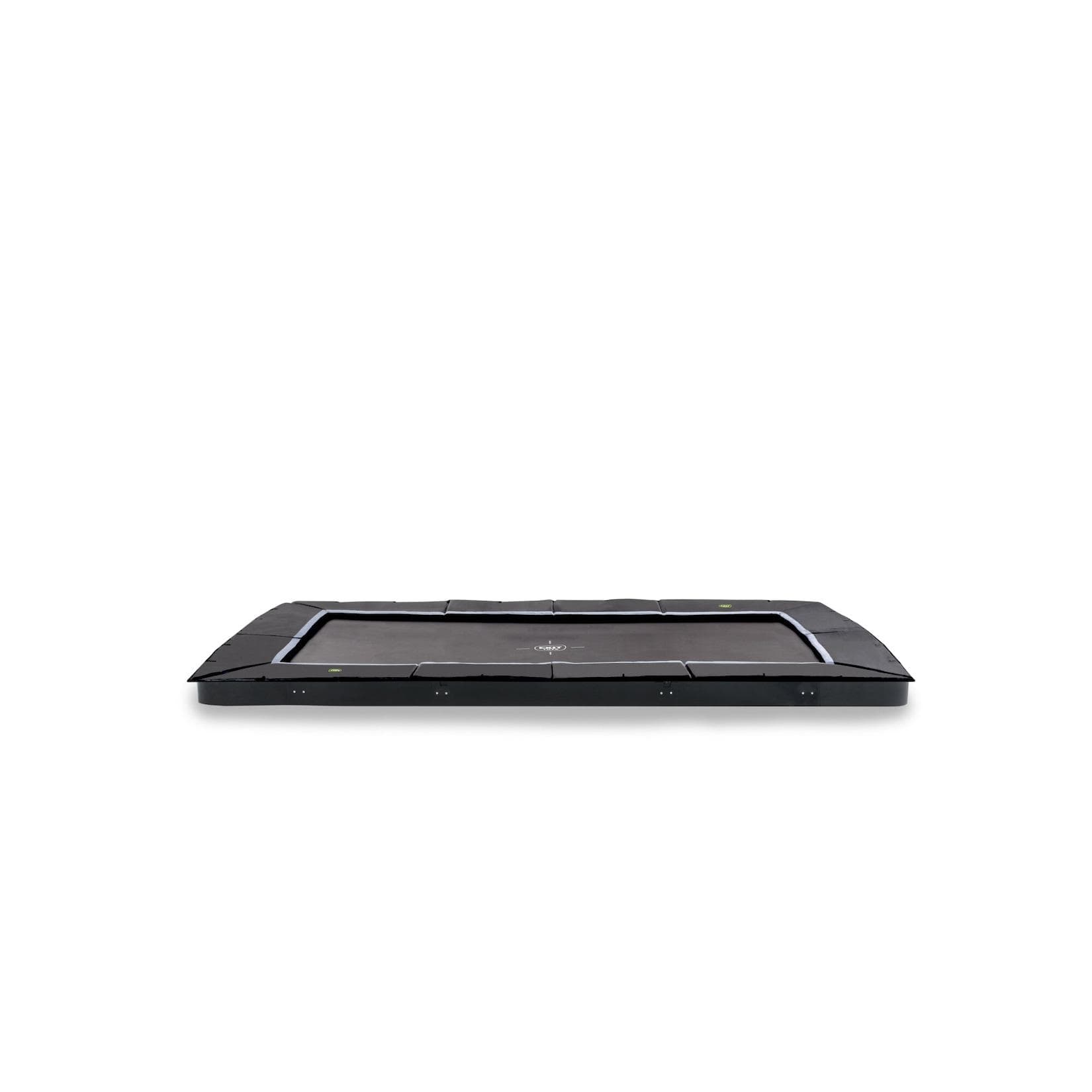 EXIT Dynamic Bodentrampolin Schwarz Ebenerdig 275x458 cm