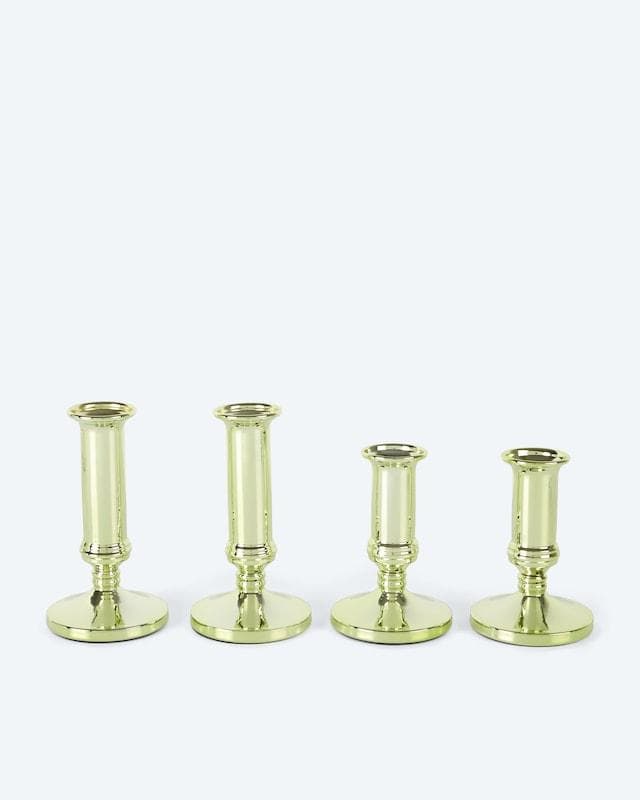 Stabkerzenhalter Shiny 4tlg. Metall