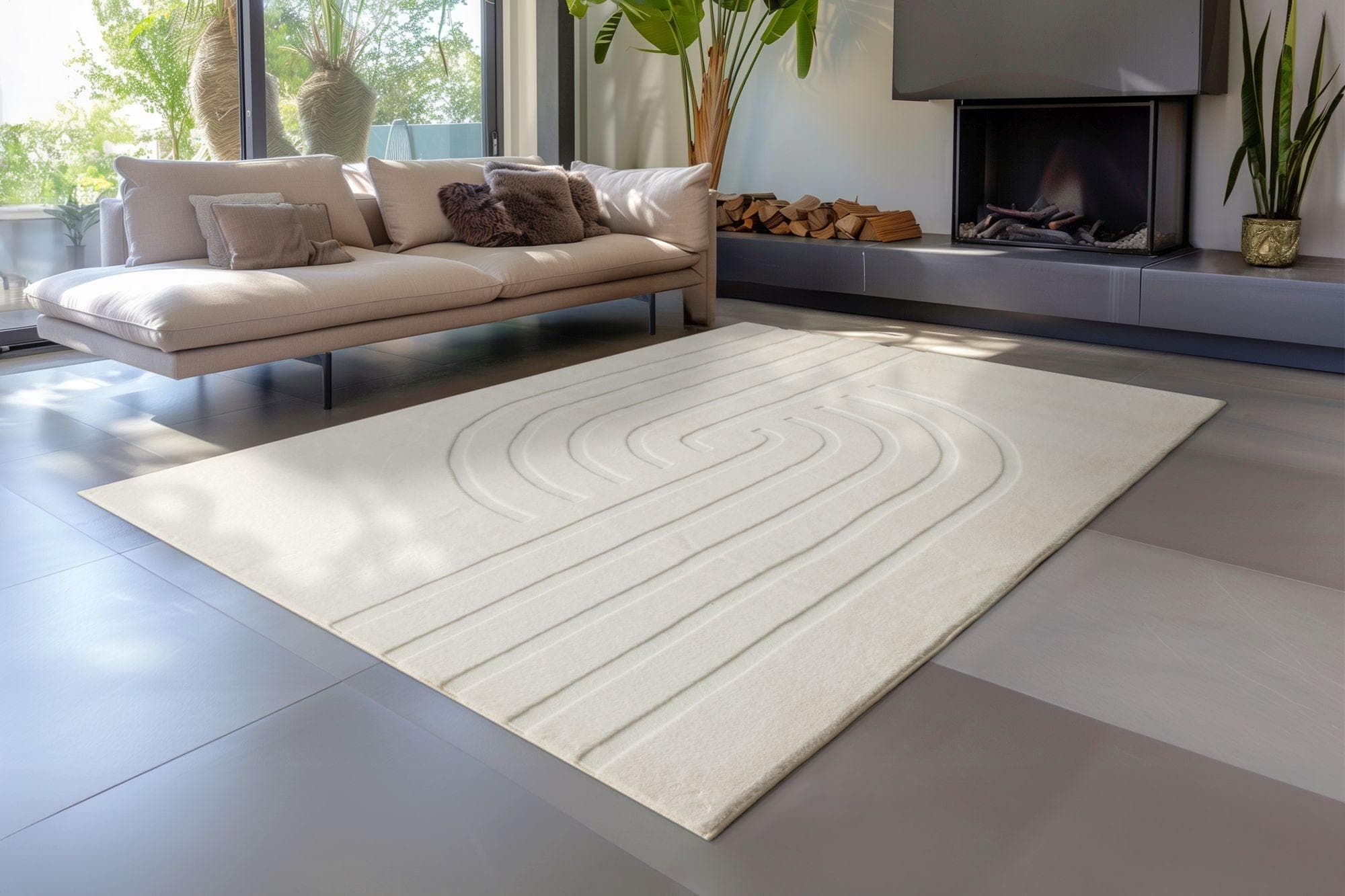 Teppich OBSESSION Zen Deluxe 700 Beige Modern