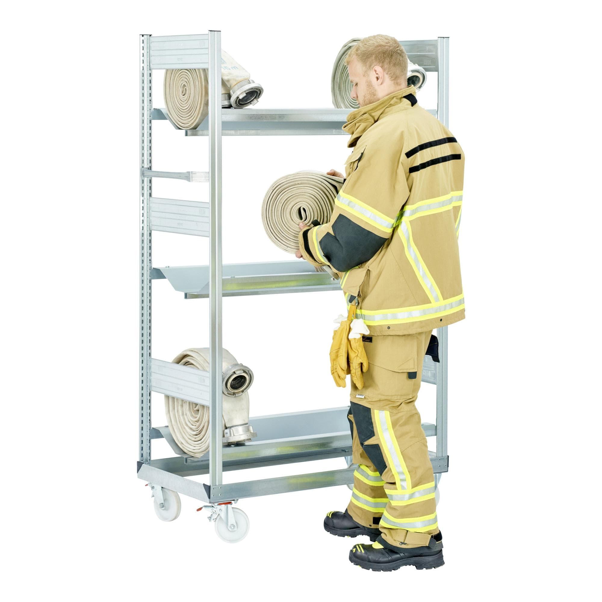 Bito Schlauchlagerwagen FSW.17N B 1068 mm x H 1815 mm x T 524 mm, verzinkt