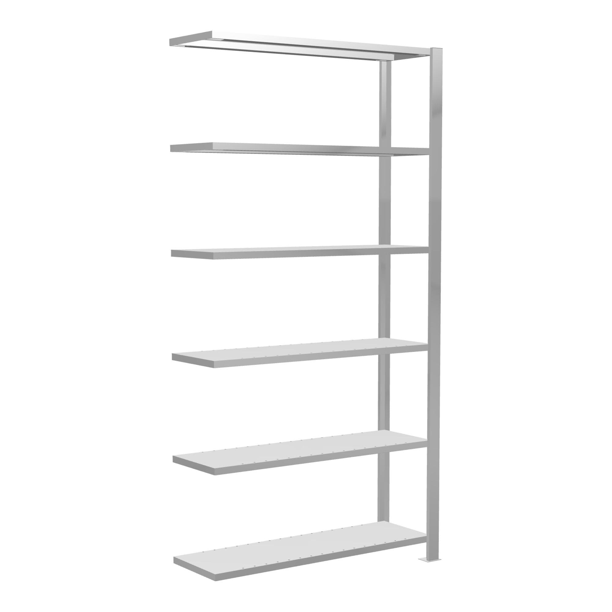 Schulte Anbauregal Büro-Steckregal MULTIplus85 6 Fachböden