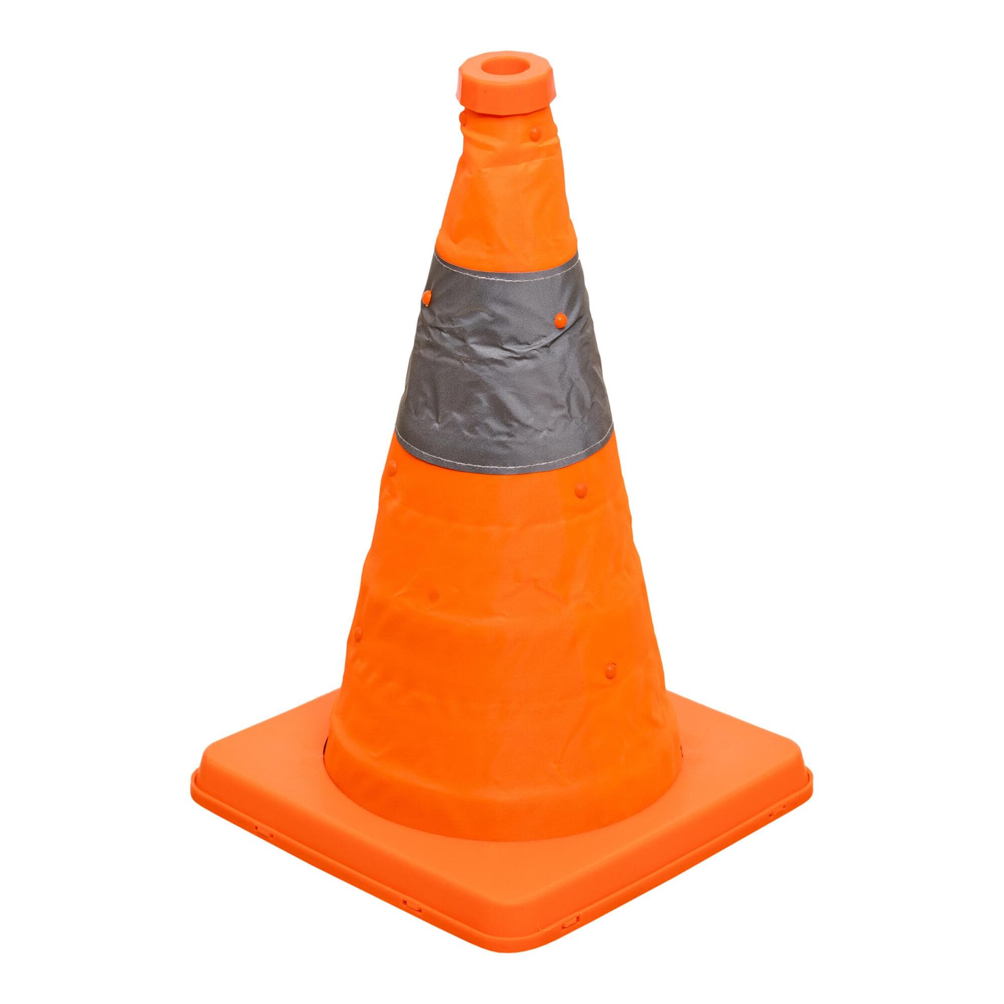 STIER Faltbarer Leitkegel 420 mm Rot-Weiß 5 Stk