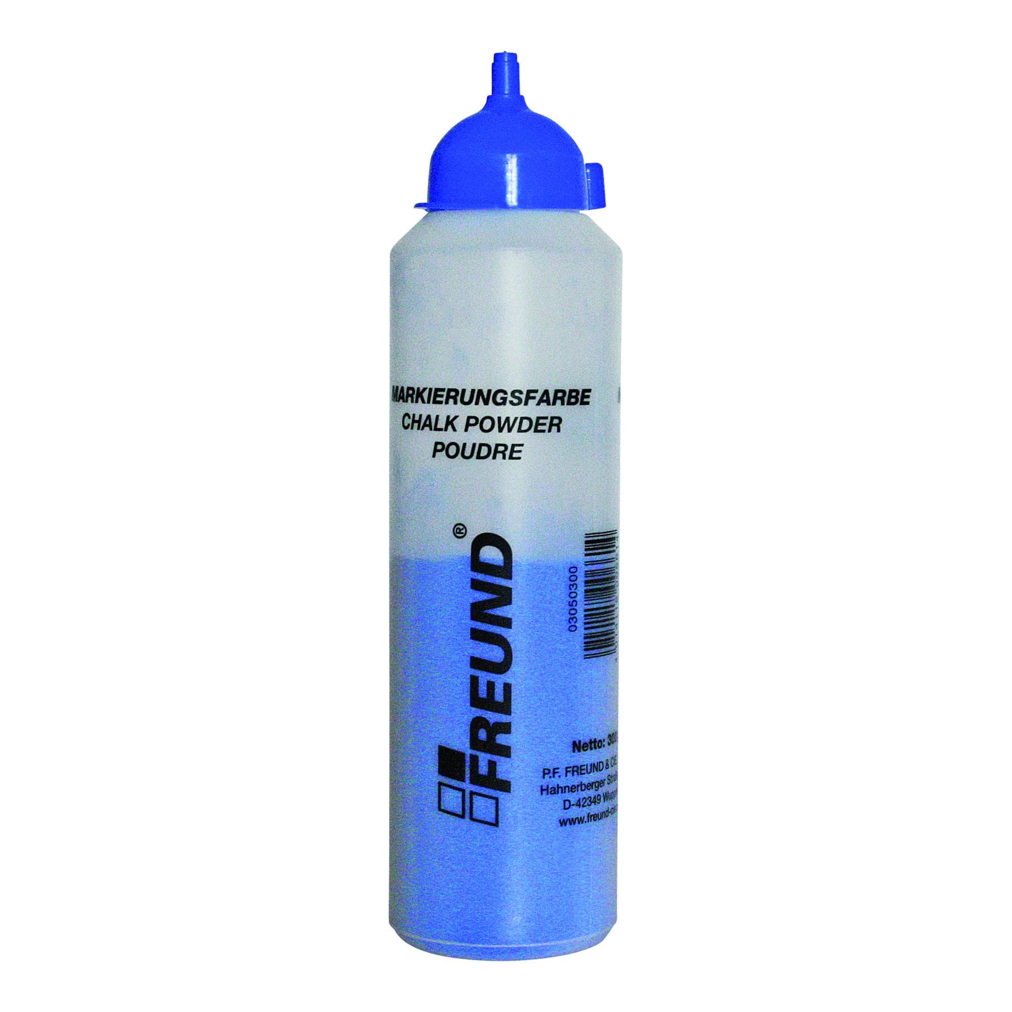 FREUND Markierungsfarbe Blau 300g Plastikflasche