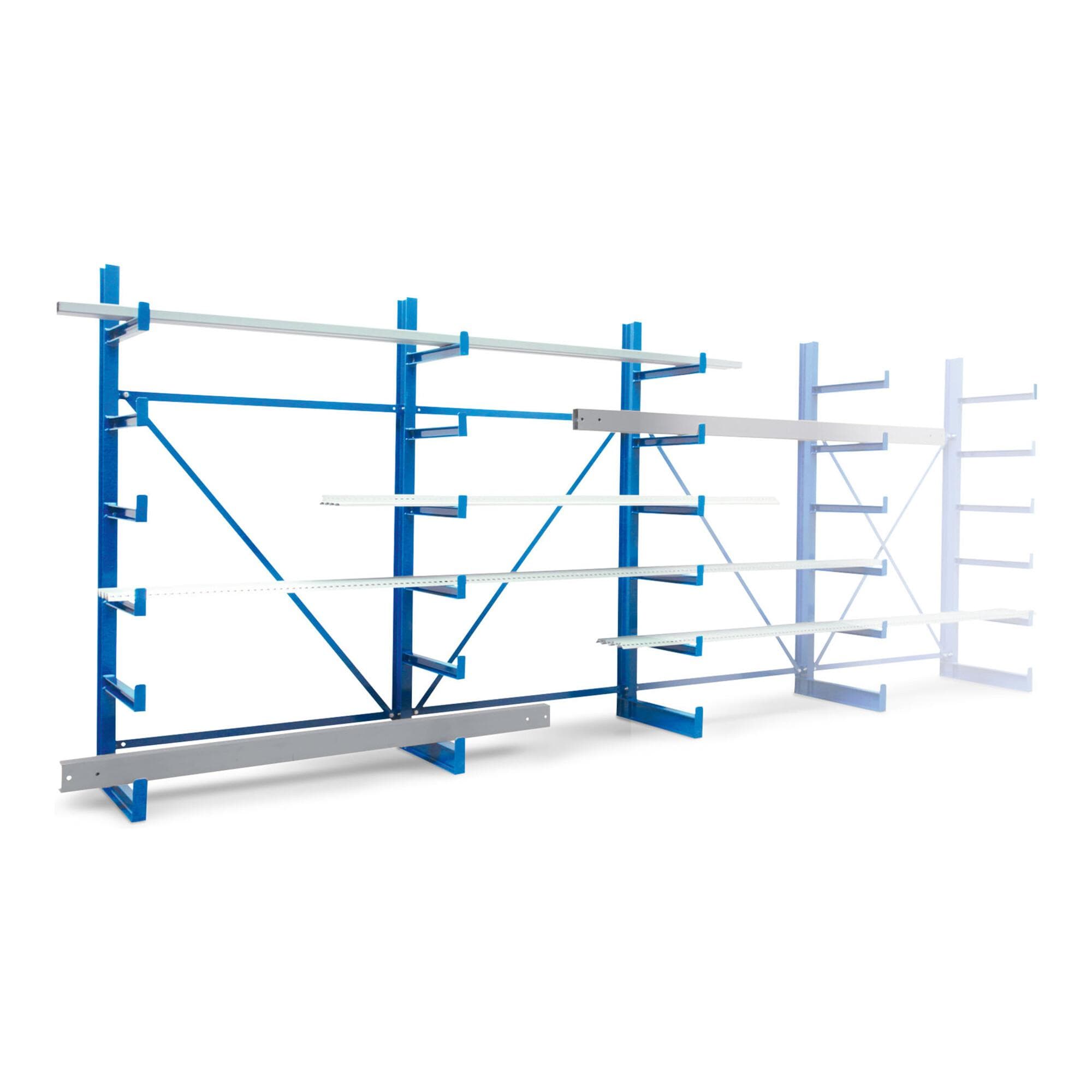 Regalwerk KARL-Kragarmregal TYP 1 Set 2 doppelseitig