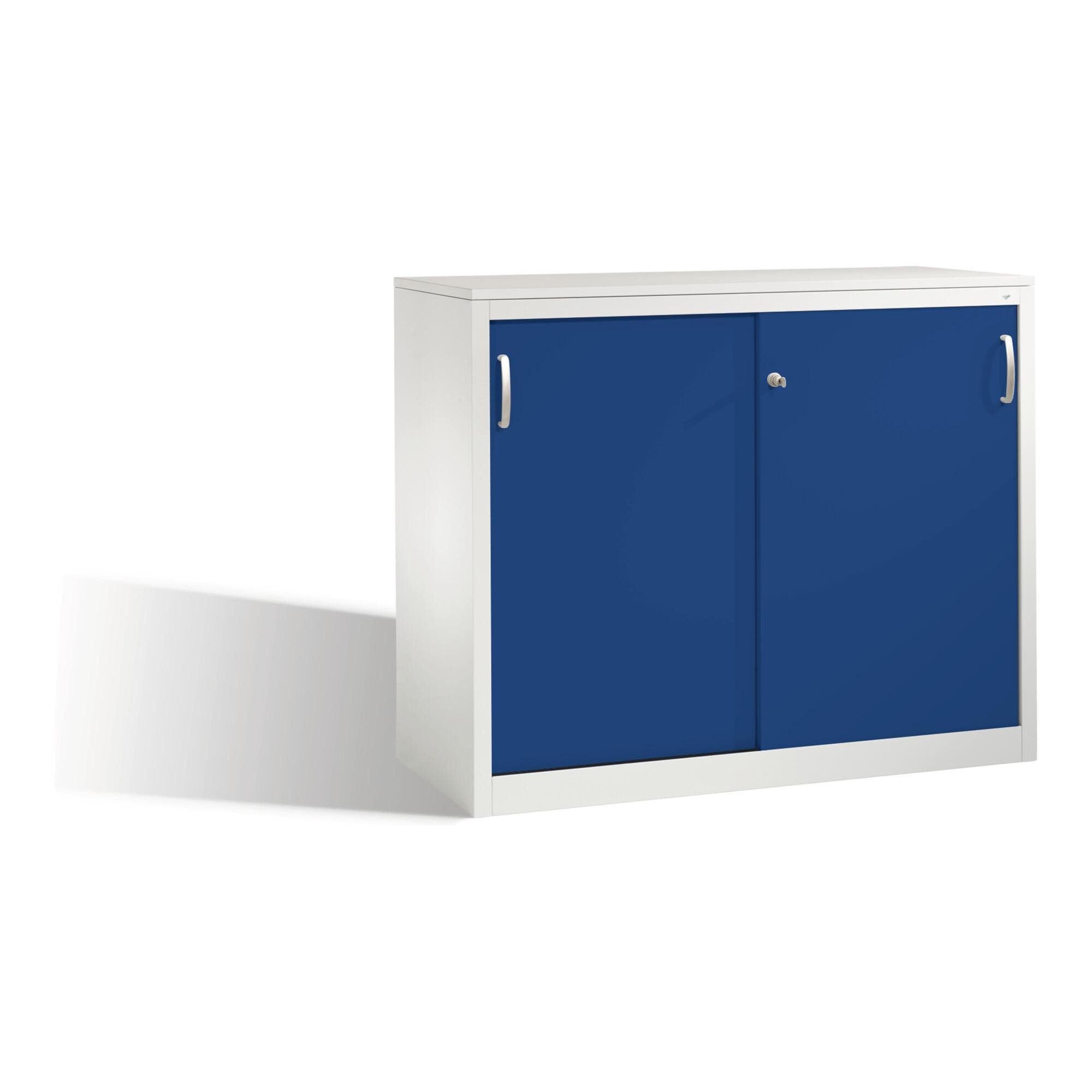 C+P Akten-Sideboard Acurado Schiebetüren Stahl