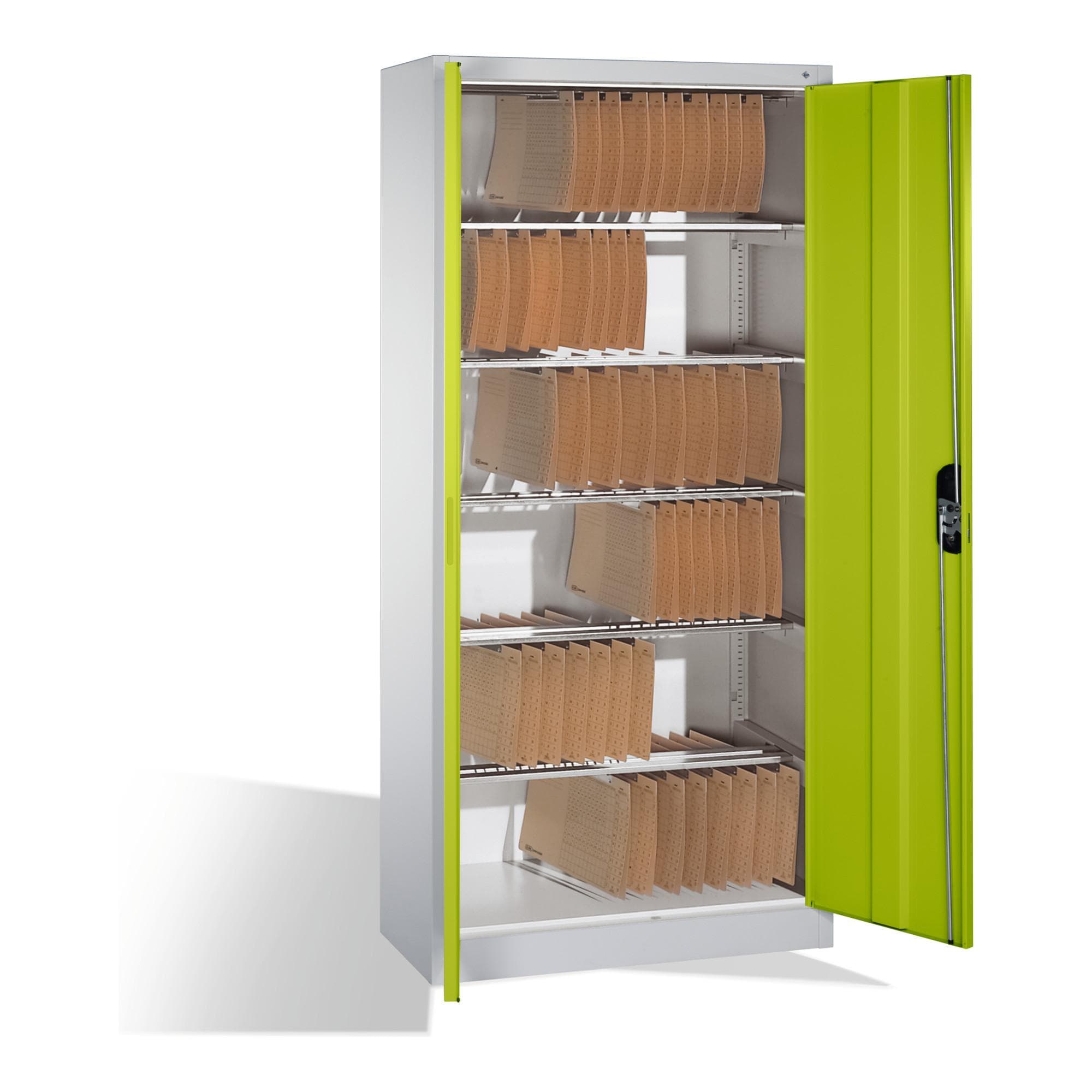 C+P Aktenschrank Acurado Drehtüren Viridingrün Stahl
