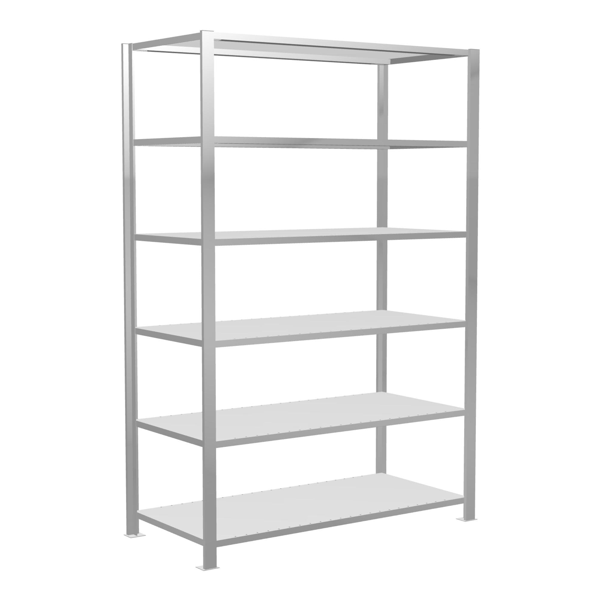 Schulte Grundregal Büro-Steckregal MULTIplus150 6 Fachböden