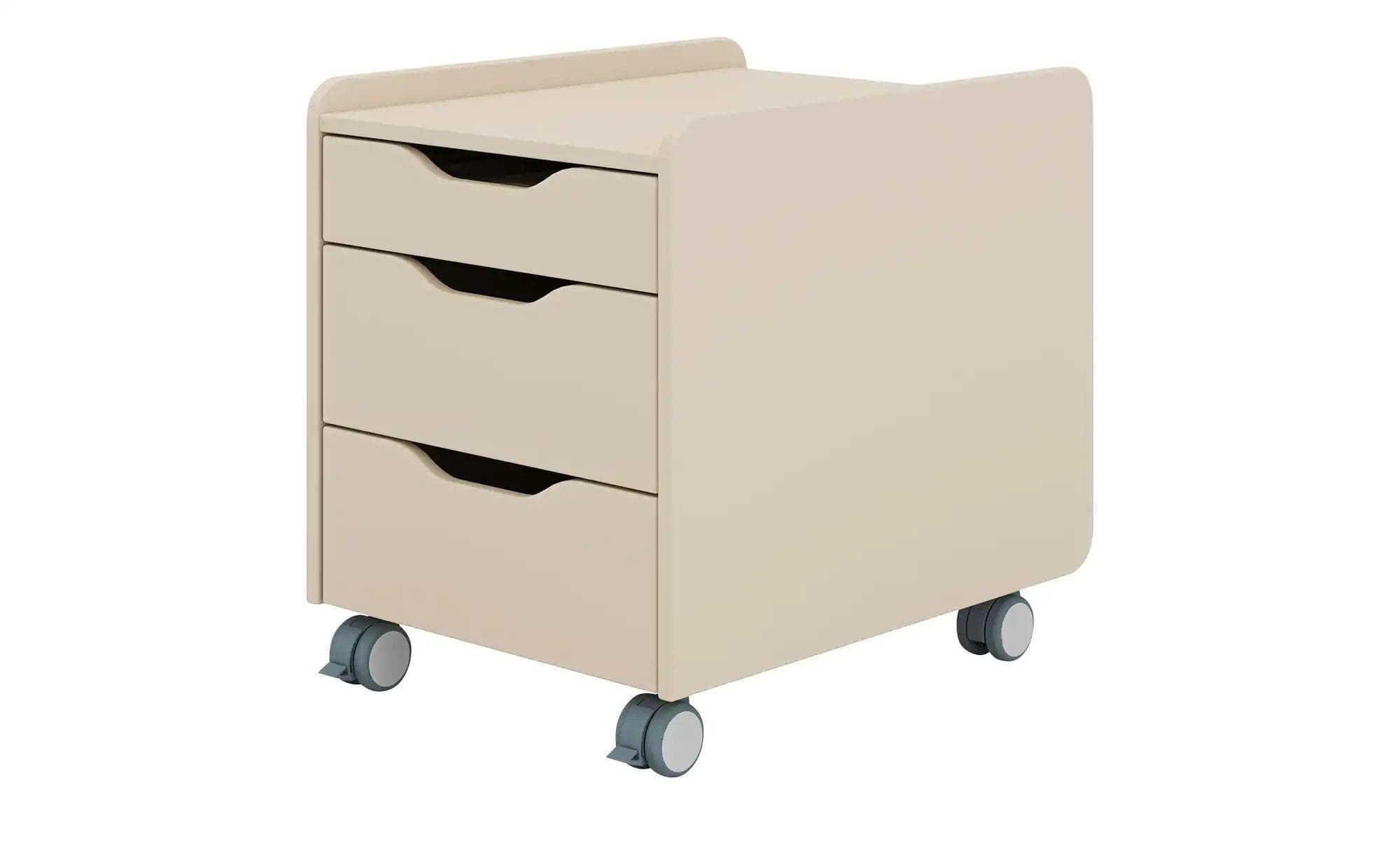 PAIDI Rollcontainer Stiene Beige mit 3 Schubladen
