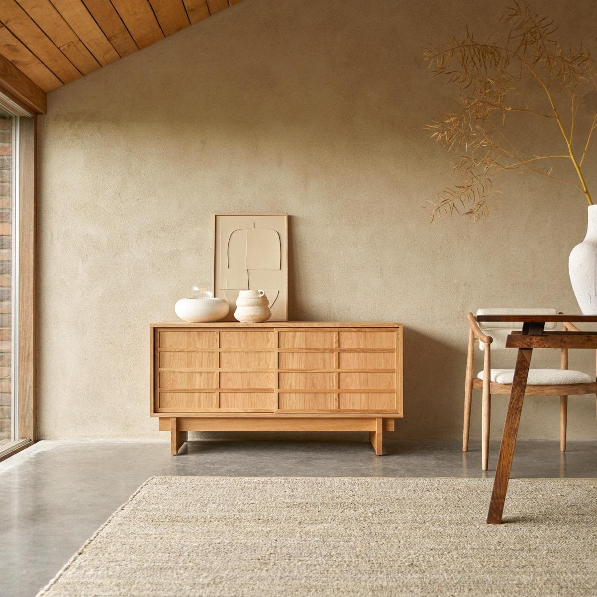 Tikamoon Sideboard Miu aus Eiche 135