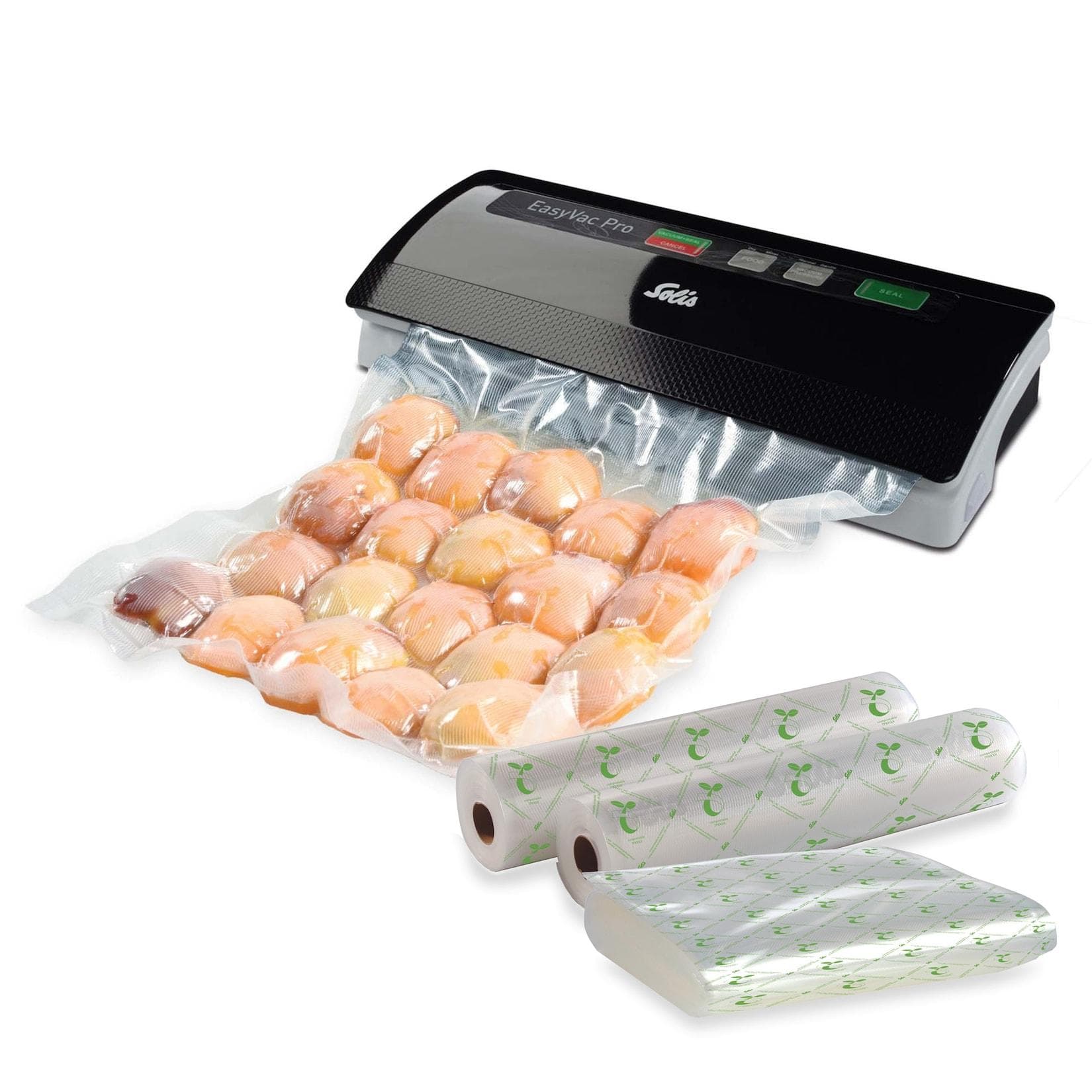 Solis Vakuumiergerät EasyVac Pro Metal Set mit 68 Beuteln