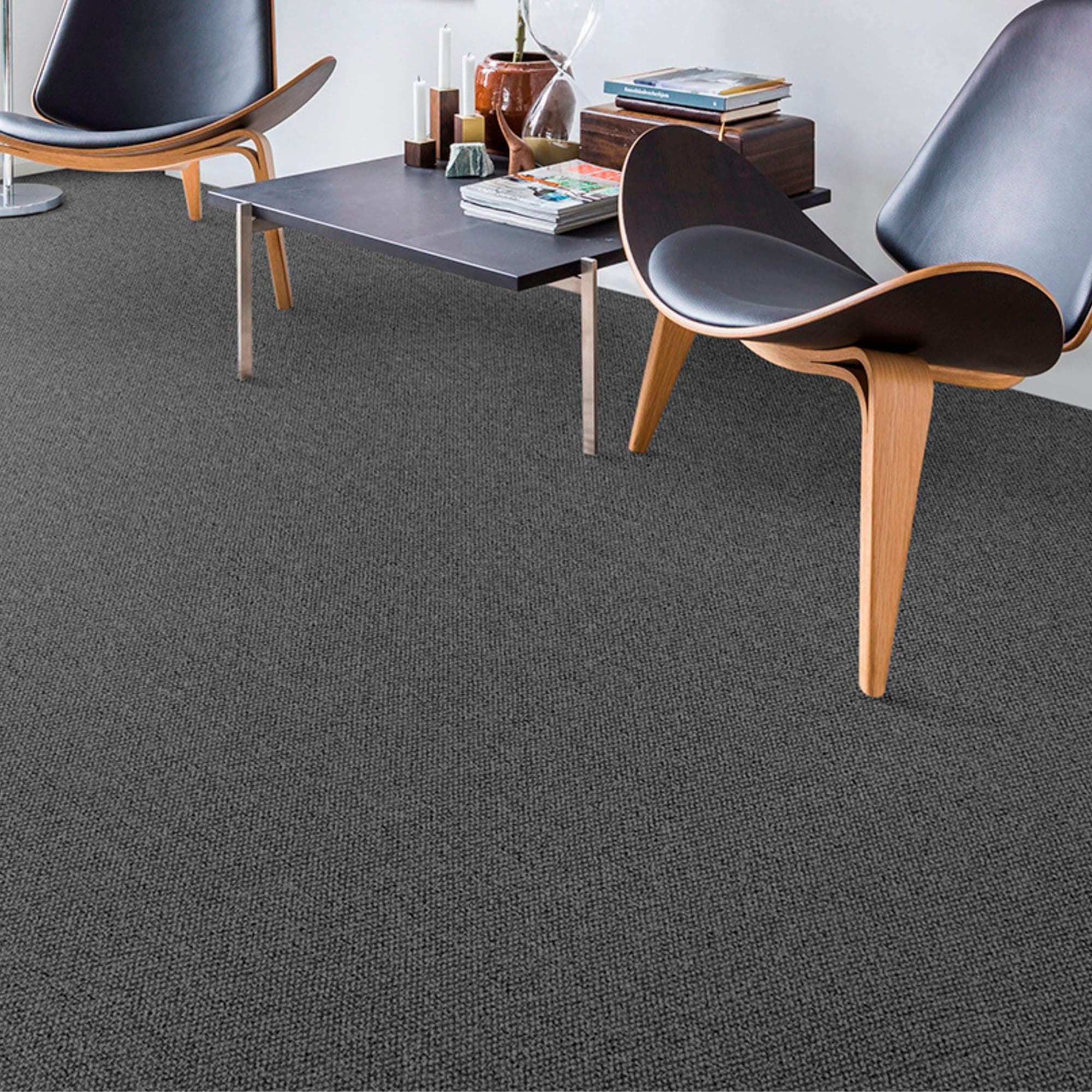 ANDIAMO Teppichboden Tulsa Schlinge Anthrazit