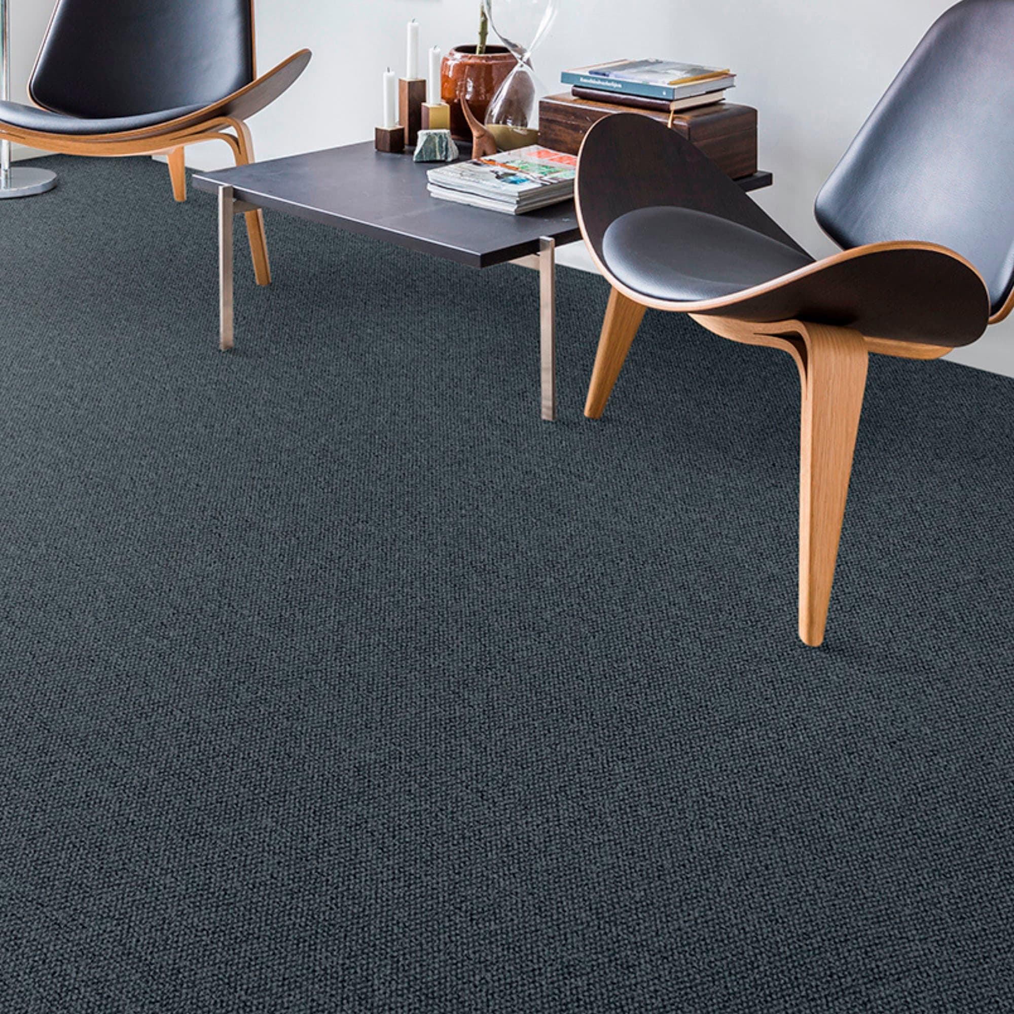 ANDIAMO Teppichboden Tulsa Schlinge Blau