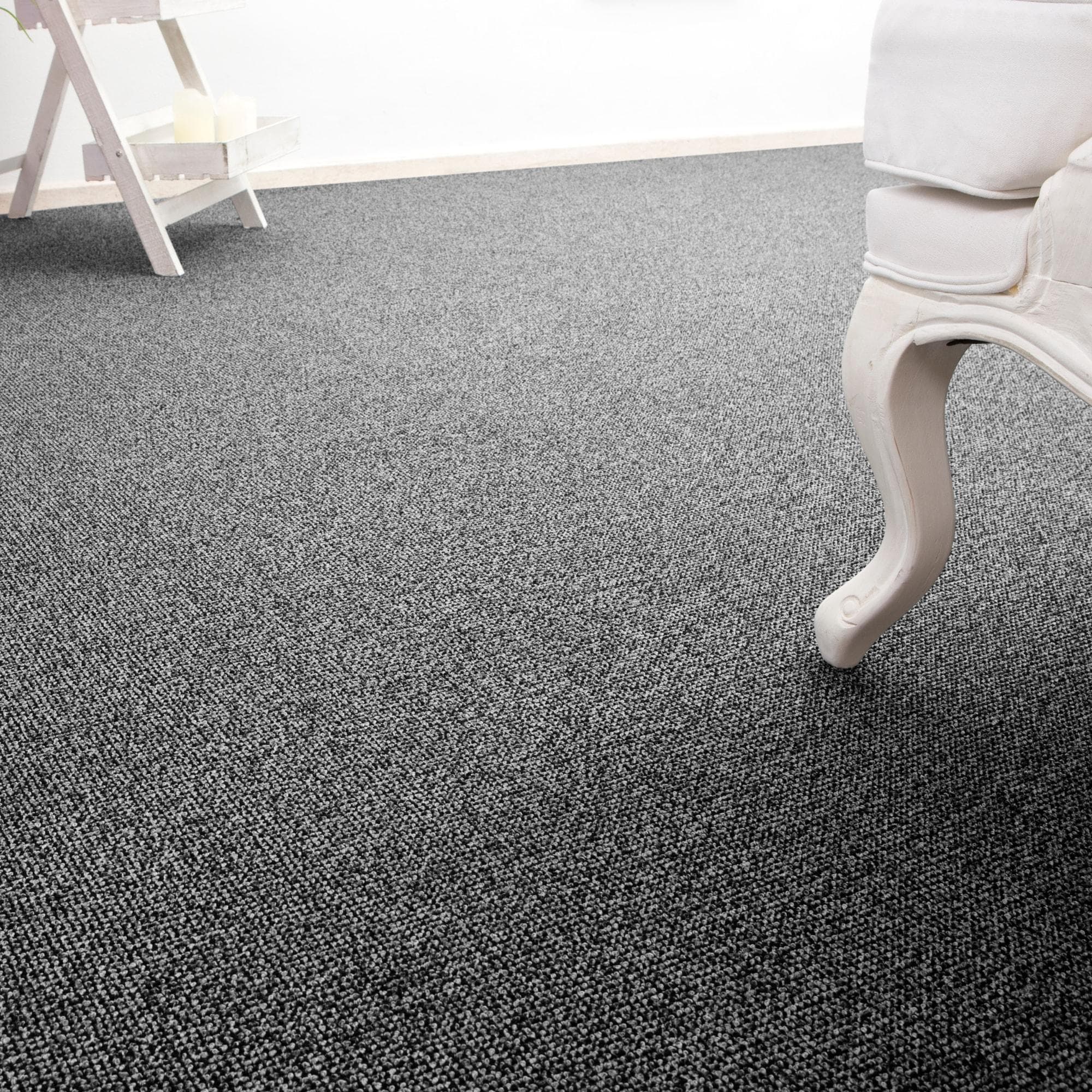 Andiamo Teppichboden Carlos Feinschlinge Grau