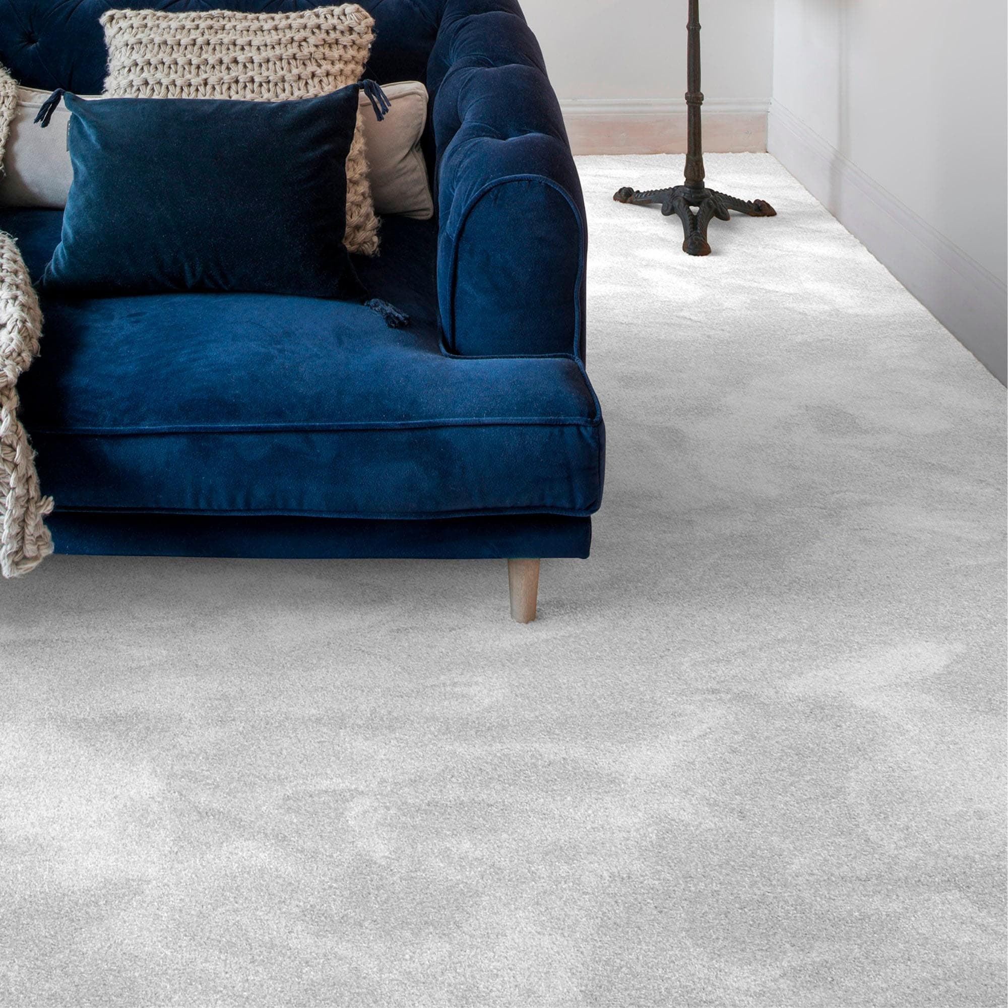 ANDIAMO Teppichboden Florenz Schlinge Grau