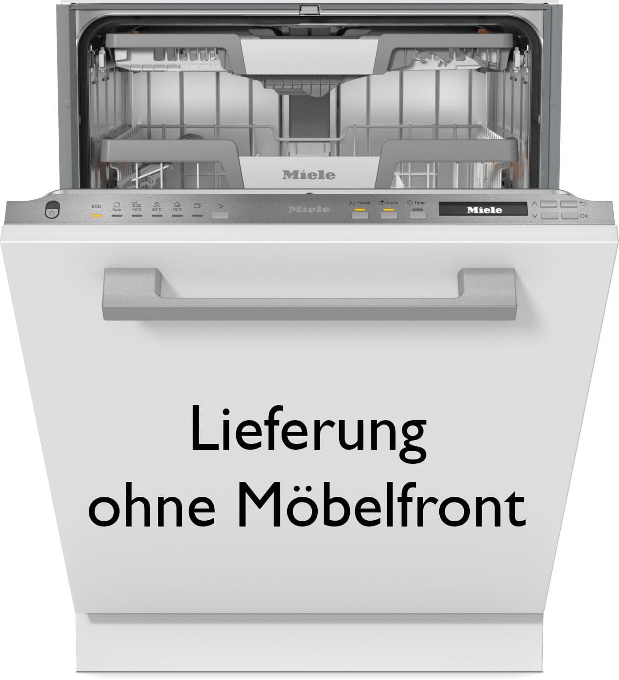 MIELE vollintegrierbarer Geschirrspüler G 7265 SCVi XXL Silber