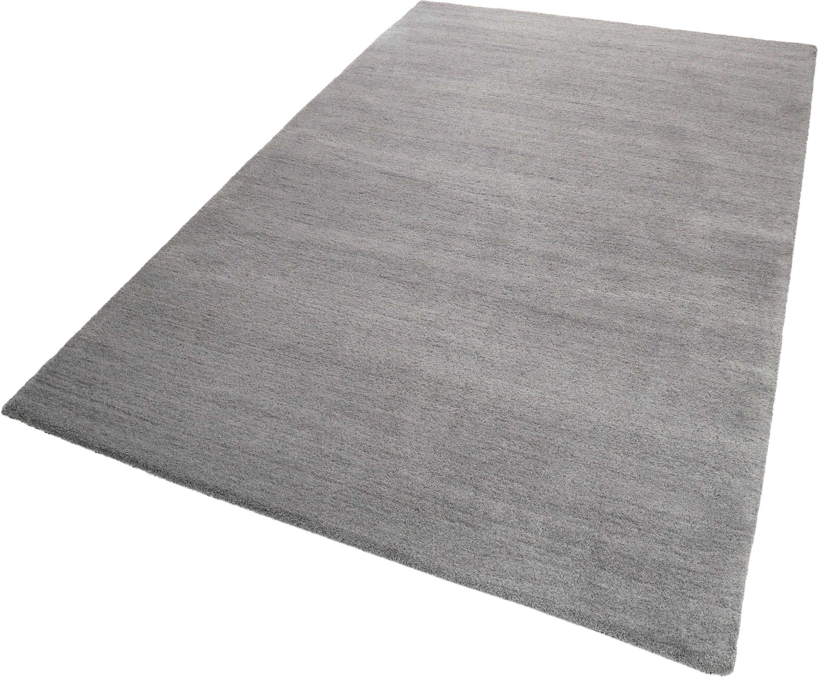 Shaggy-Teppich in Grau und Naturtönen, 200x290 cm