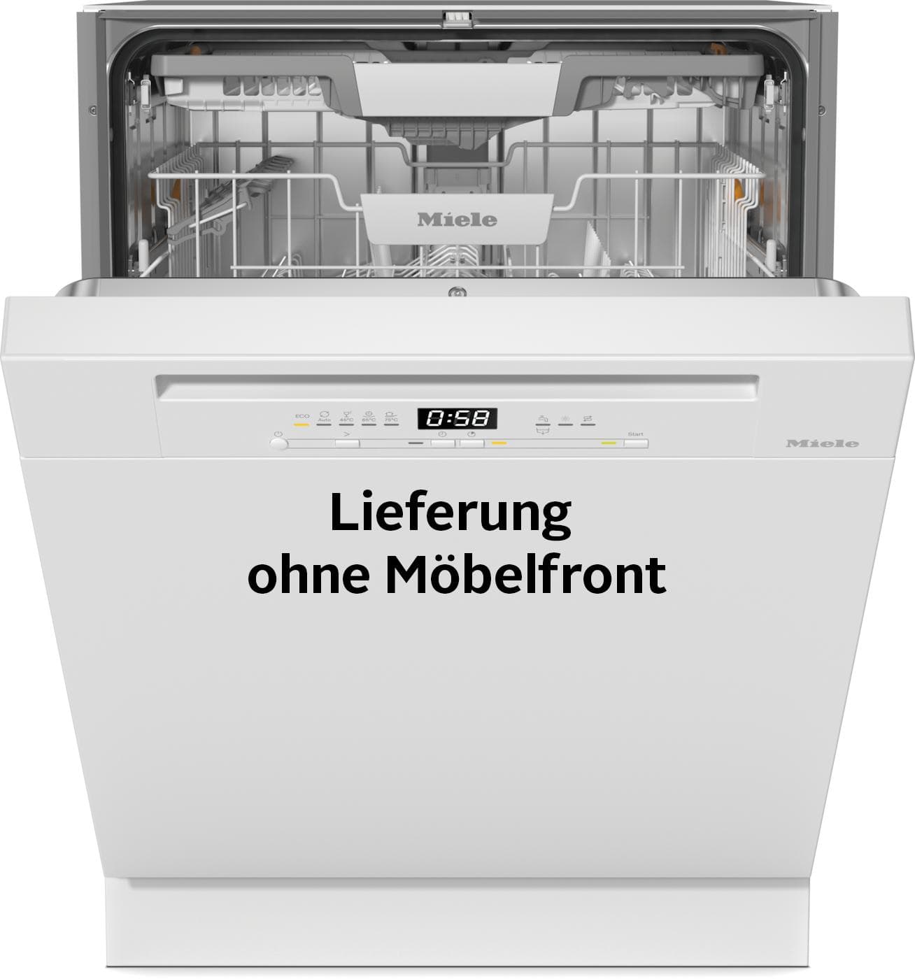 MIELE teilintegrierbarer Geschirrspüler G 5811 SCi Active Plus Weiß
