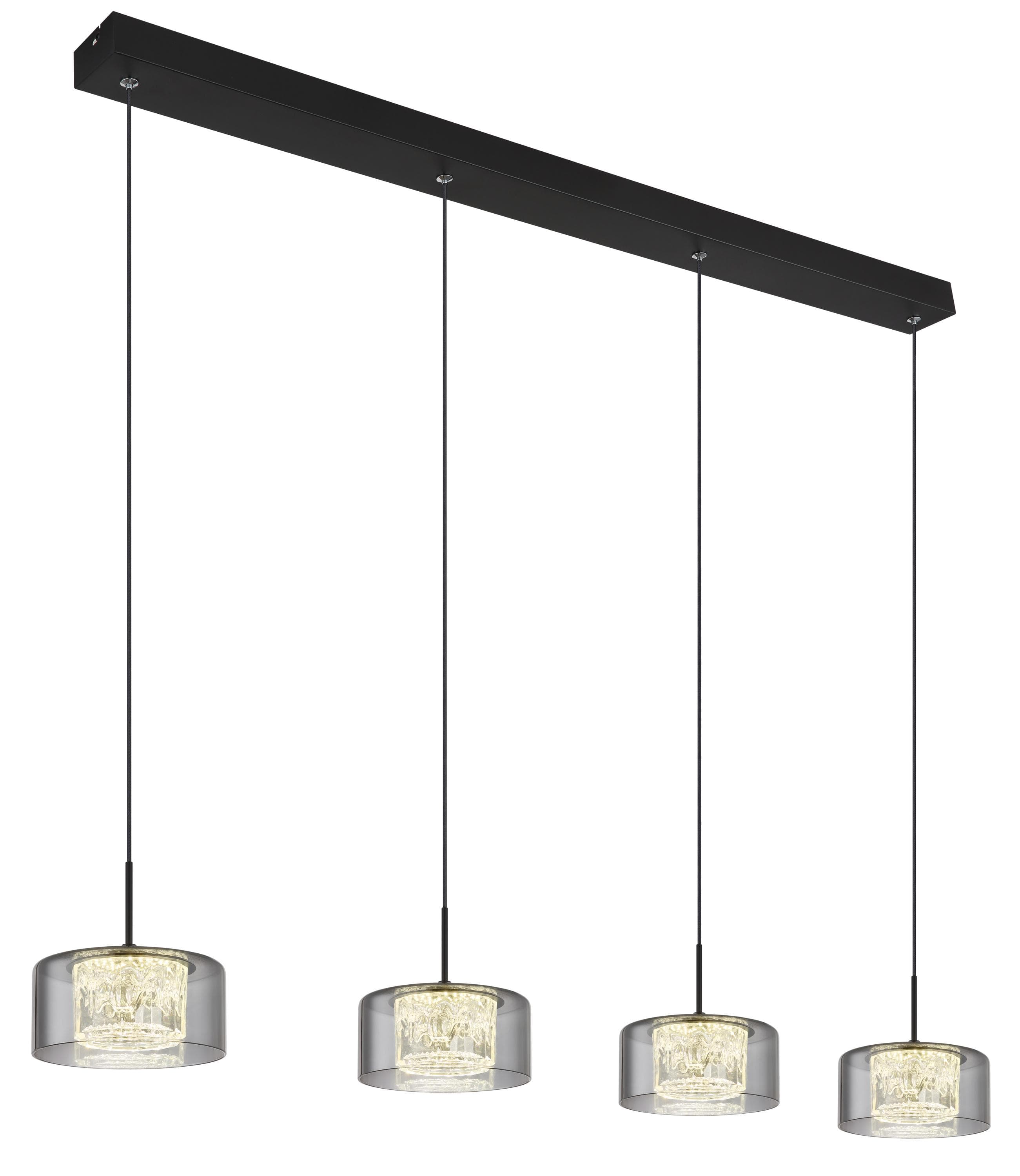 GLOBO LIGHTING FOGSY Pendelleuchte Grau