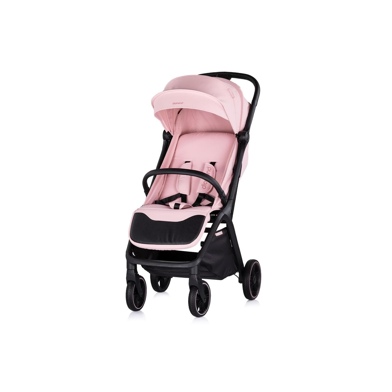Chipolino Kinderwagen Diamond Klappbar Rosa