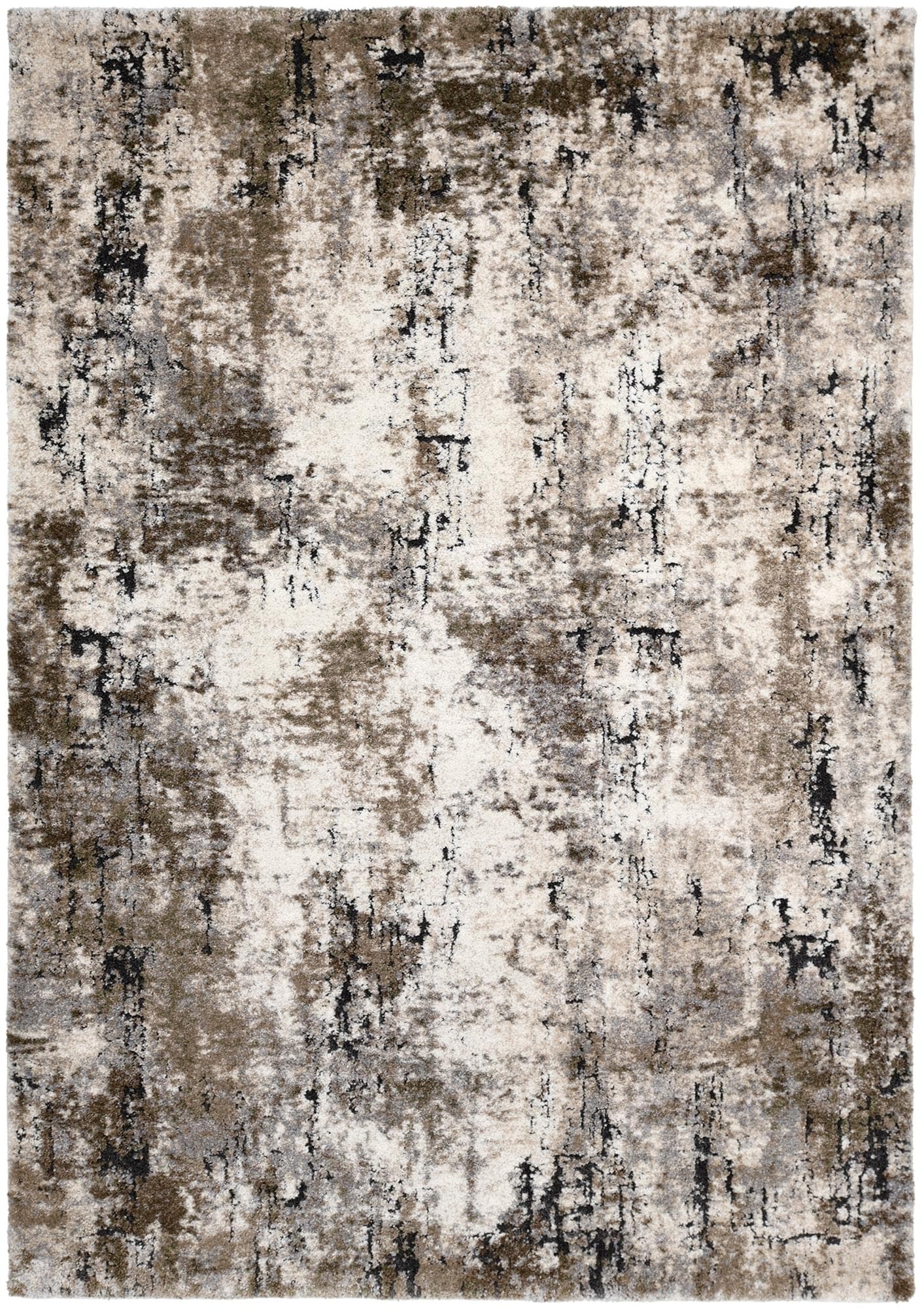 OCI CYRUS VISION Teppich Creme-Grün