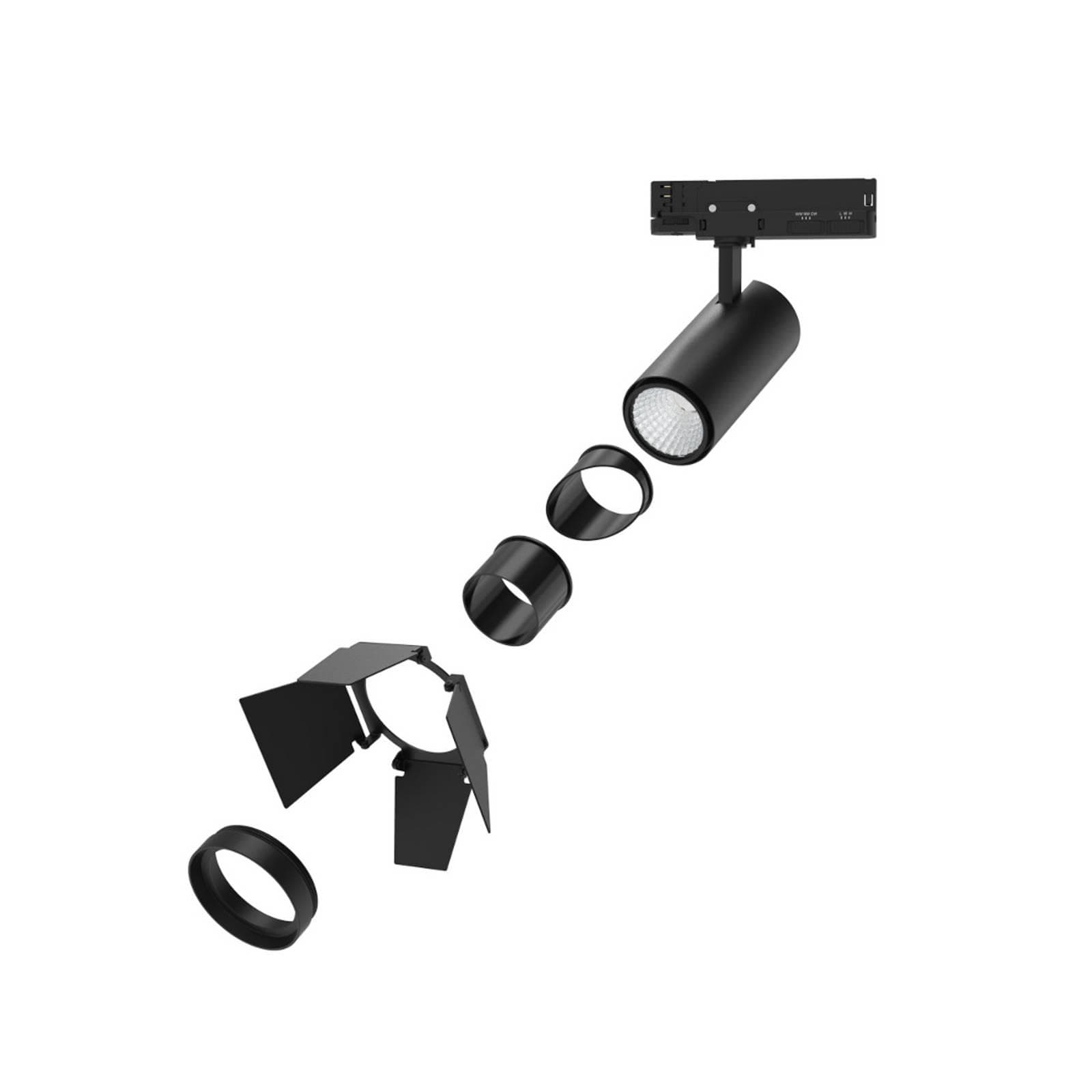 DOTLUX LED-Schienenspot SLIMtrack-eco Schwarz 3-Phasen CCT