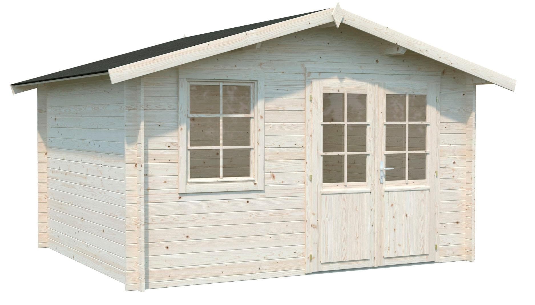 Gartenhaus PALMAKO "Klara" Transparent Massivholz
