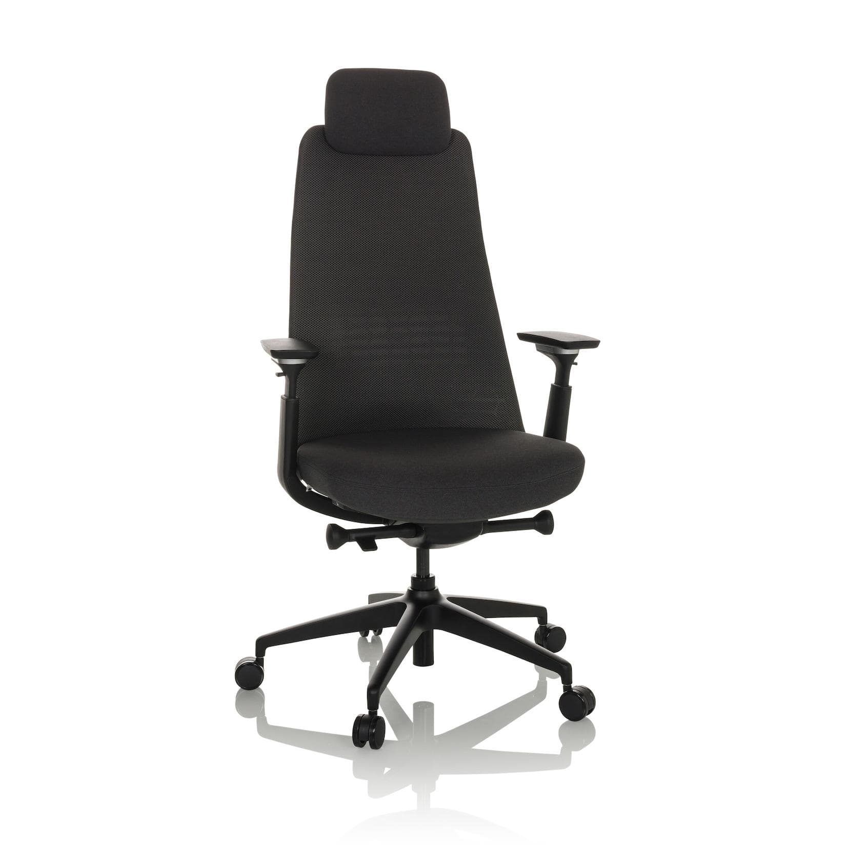 hjh OFFICE Bürostuhl YUCANO Stoff/Netzstoff mit Armlehnen