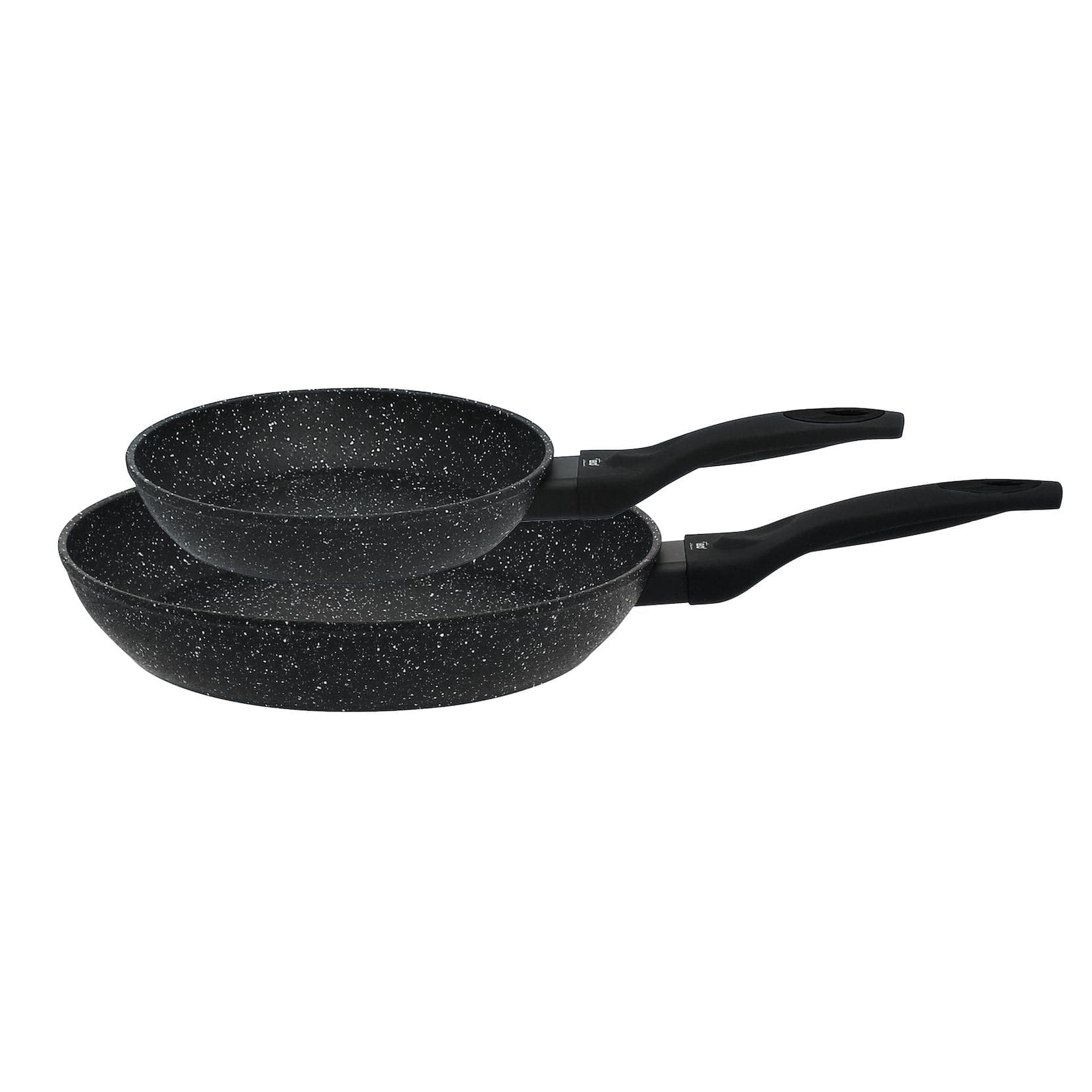 ELO Pfannen-Set Granit Passion 2-teilig Schwarz Induktion
