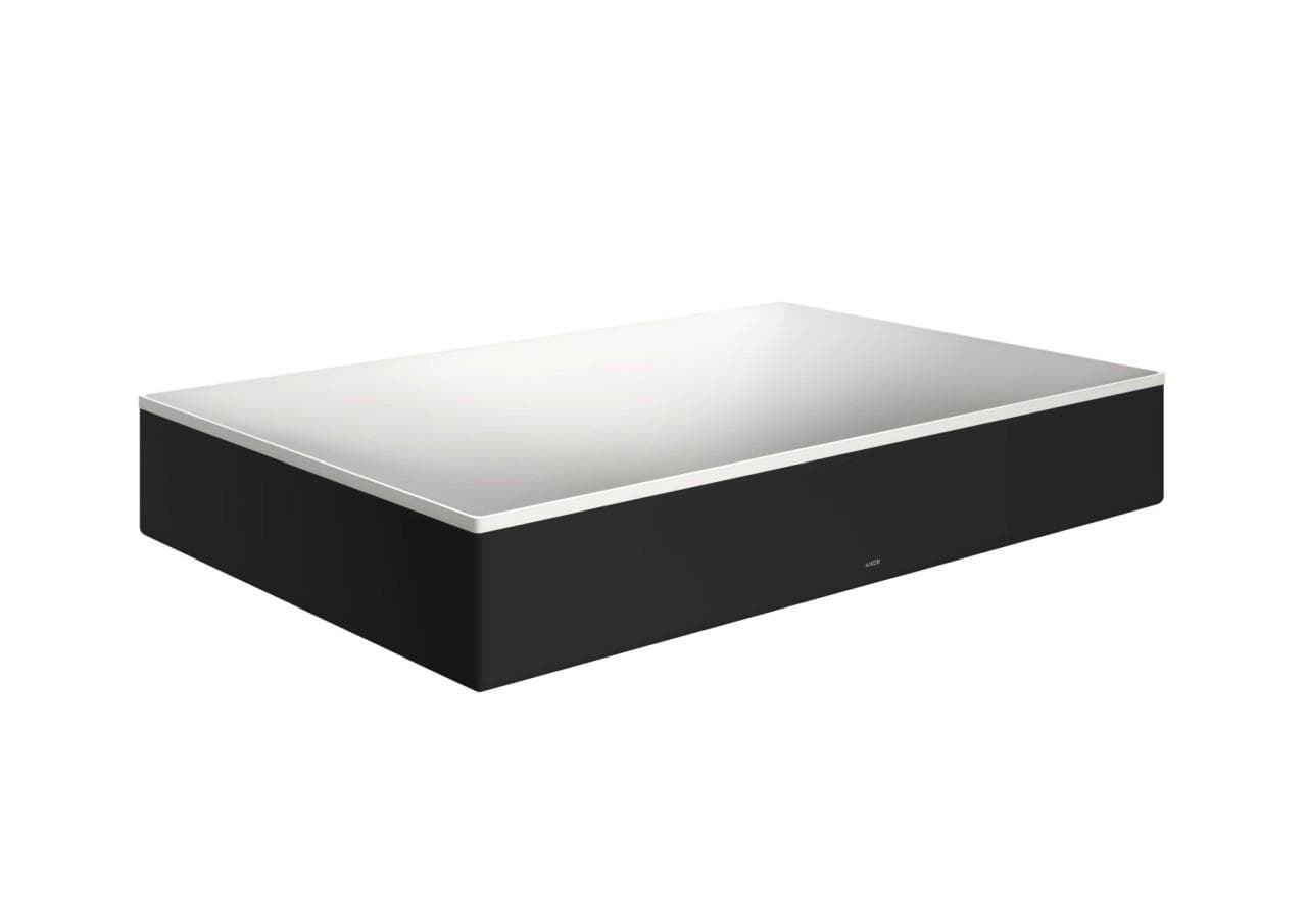 Hansgrohe Aufsatzwaschtisch AXOR Suite Basins&Bathtubs 600x400mm Weiß/Mattschwarz