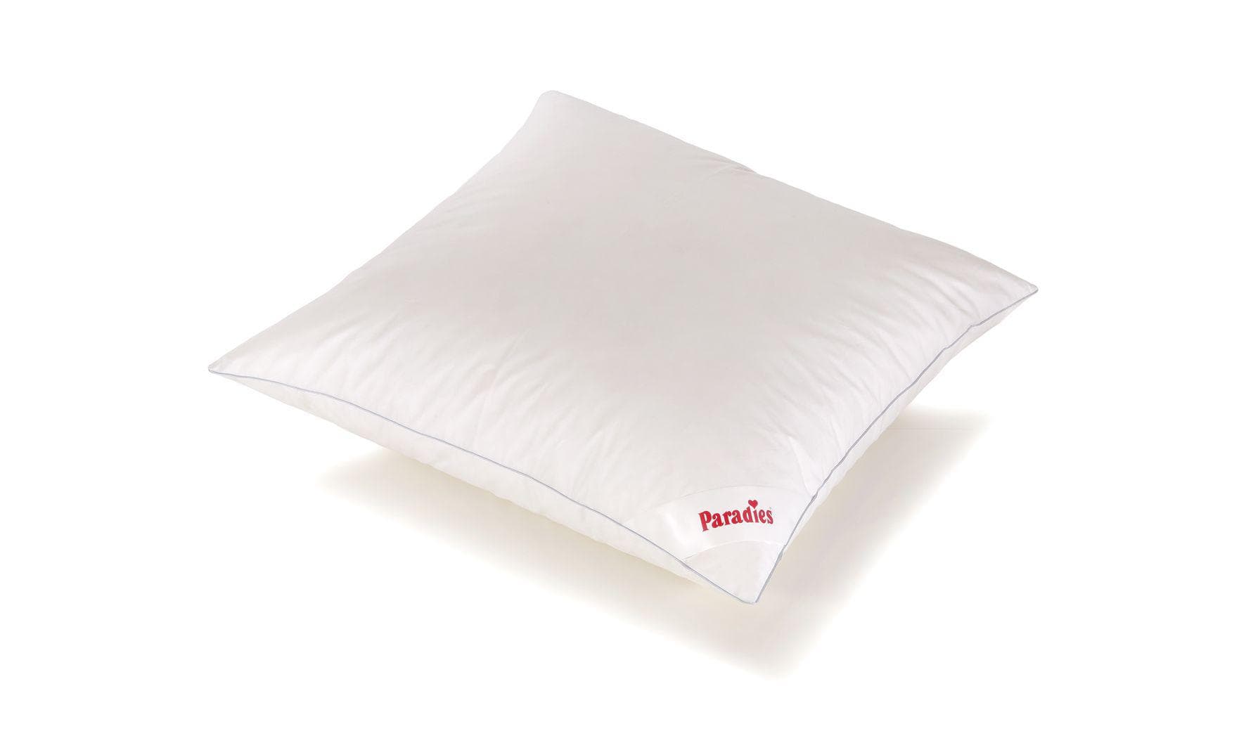 Paradies Kopfkissen NANI BIO Weiß Bio Baumwolle Waschbar