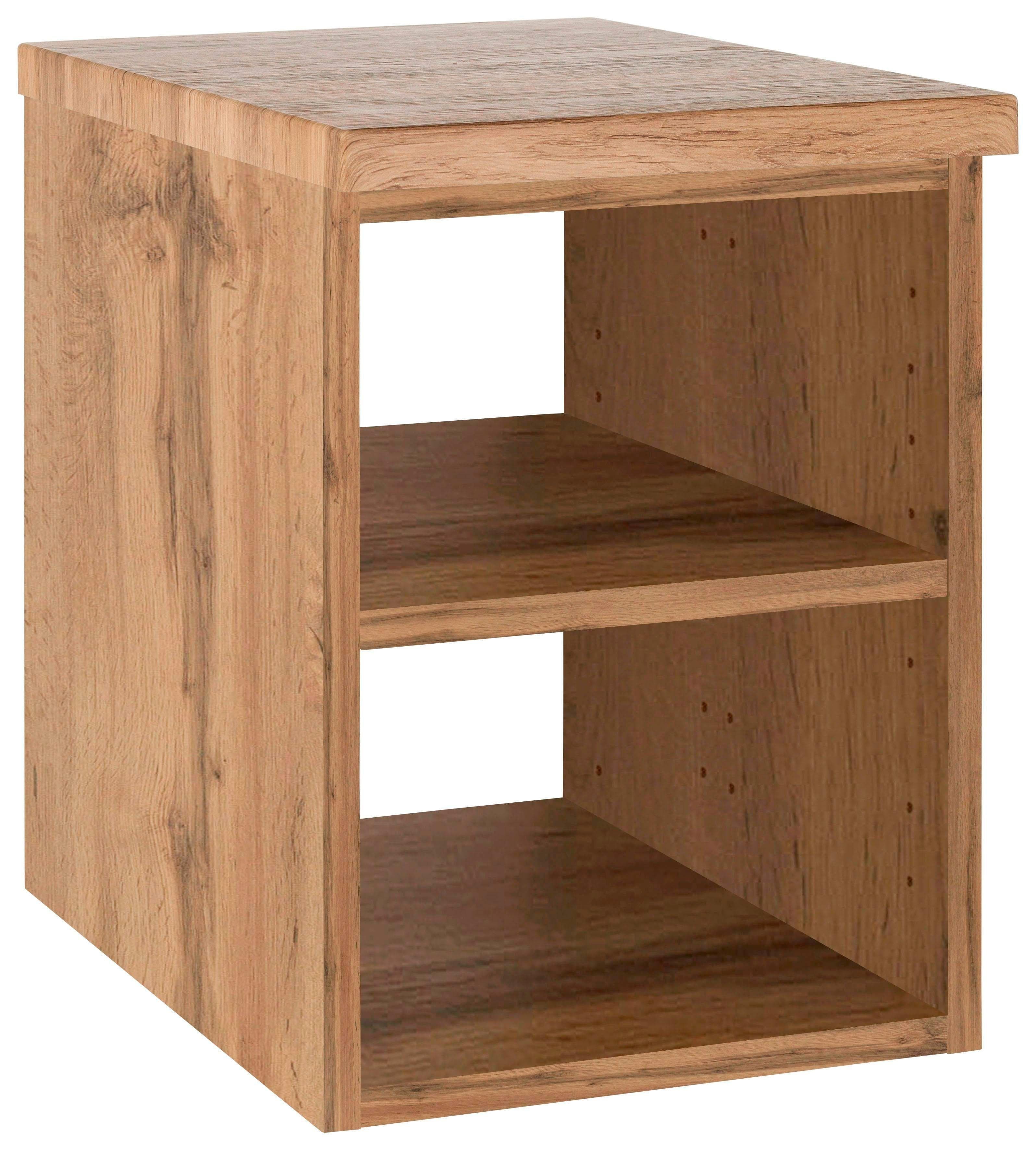 Wandregal WELLTIME Davos Braun Eichefarben Holzwerkstoff