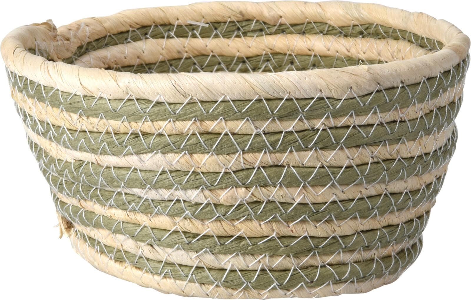 Korb Stroh Natur Dekorationsartikel