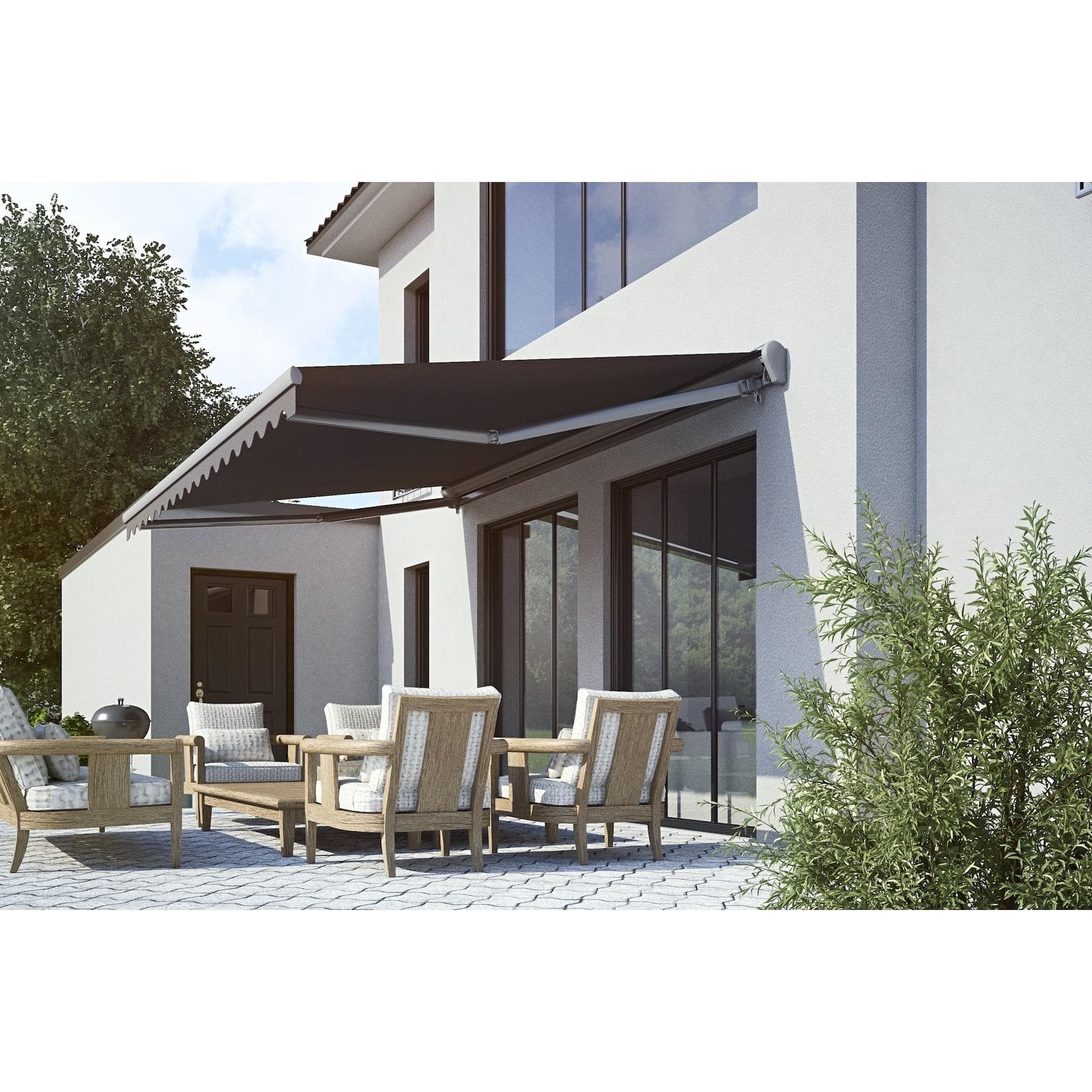 Spettmann Halbkassette SUN LED Anthrazit Granit-Optik 500x300 cm