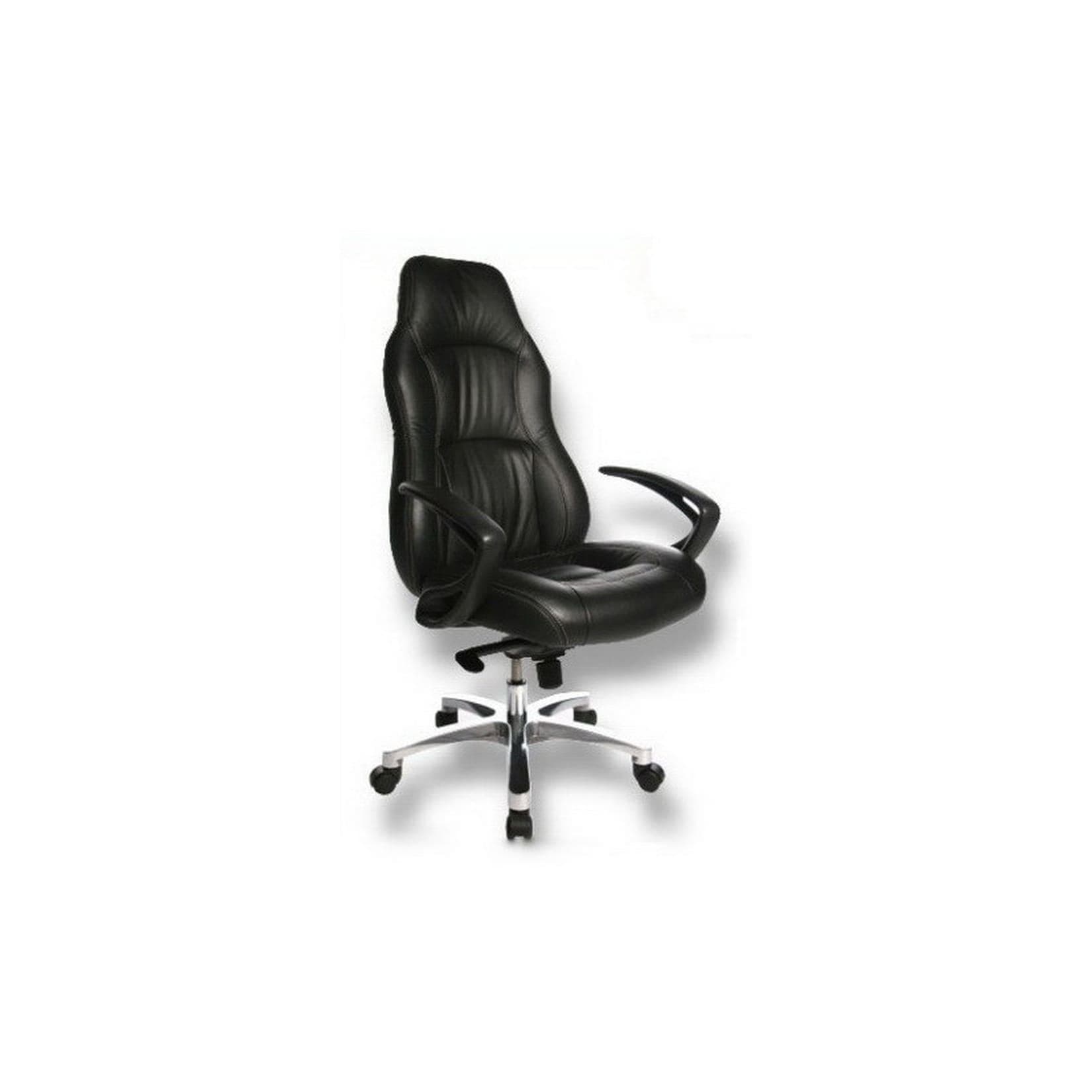 Topstar OFFICE RS1 Luxus Chefsessel Leder mit Kopfstütze