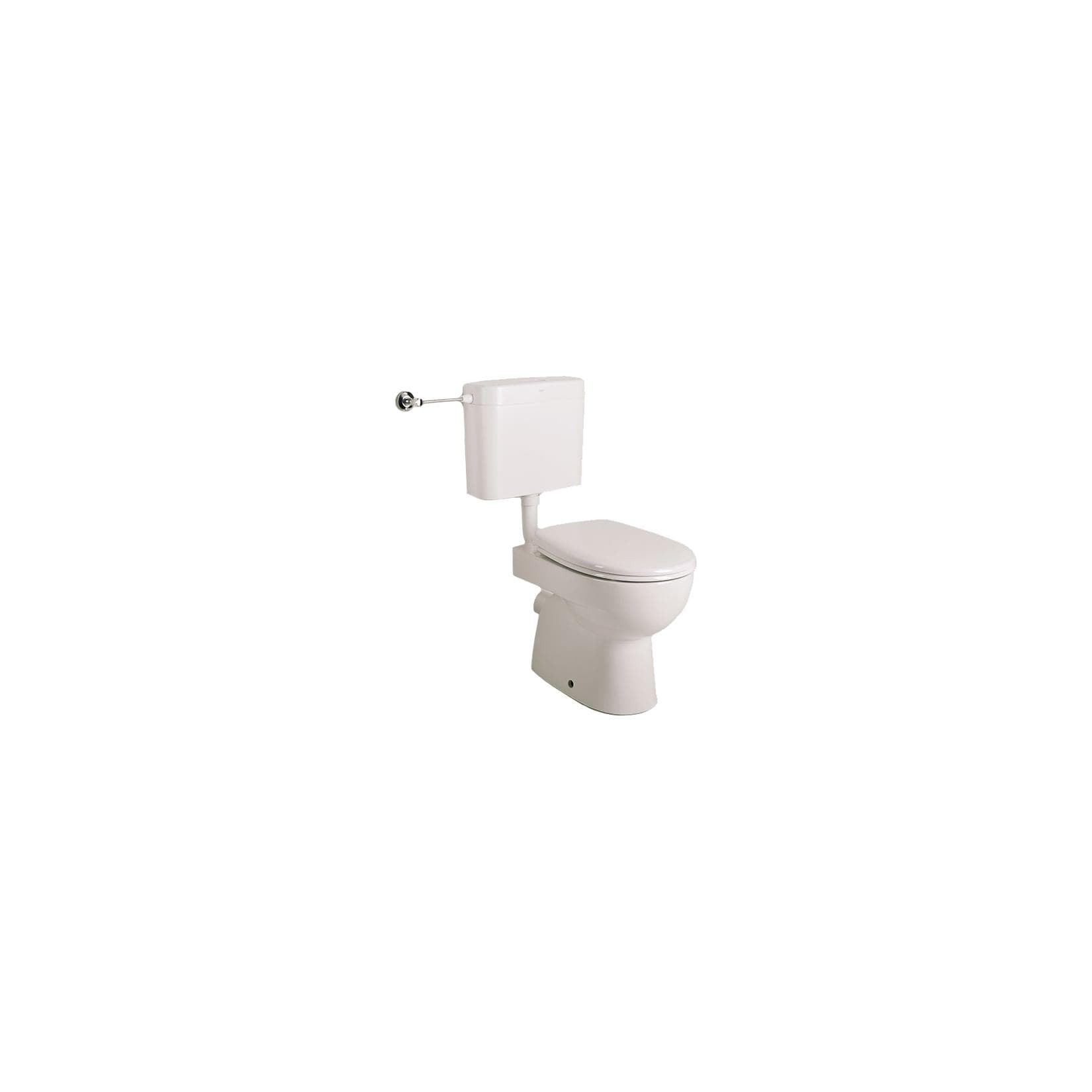 sanicomfort Renova Nr. 1 Standklosett-Keramikset mit WC-Sitz und Absenkautomatik