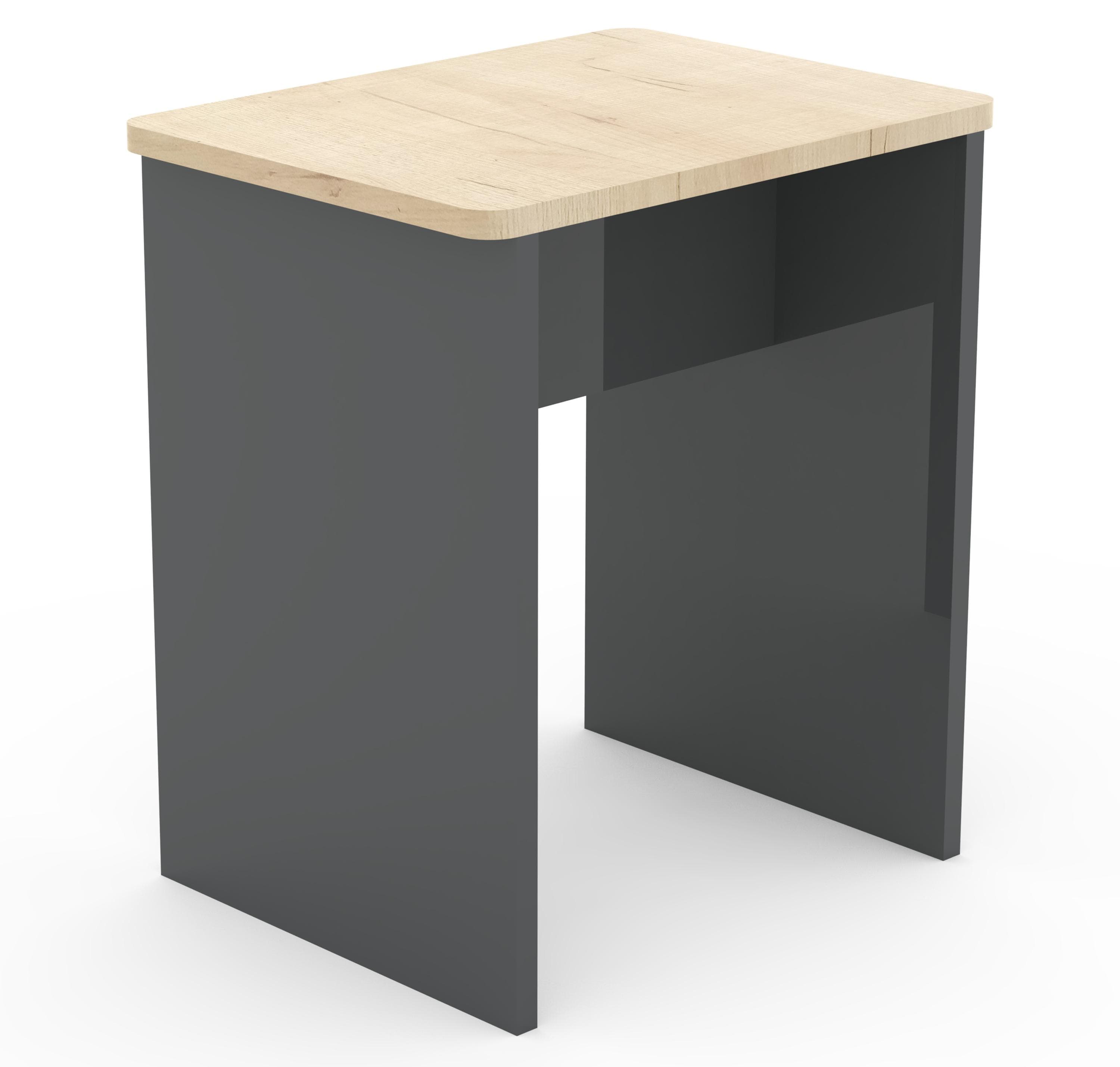 VCM Essgruppe Sitzhocker Esal: Vielseitiger Hocker mit Fußablage