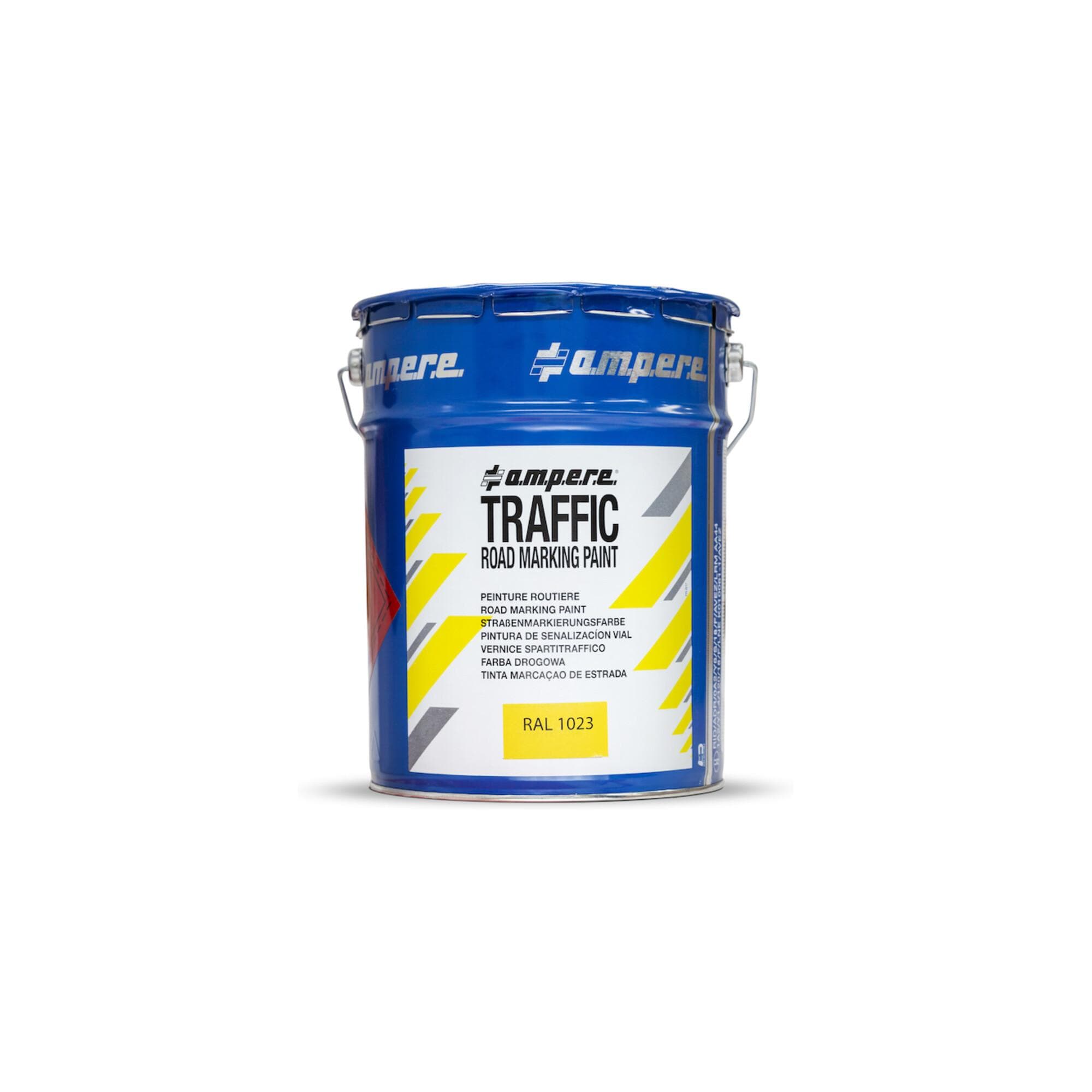 AMPERE TRAFFIC PAINT Straßenmarkierungsfarbe 5kg Rot