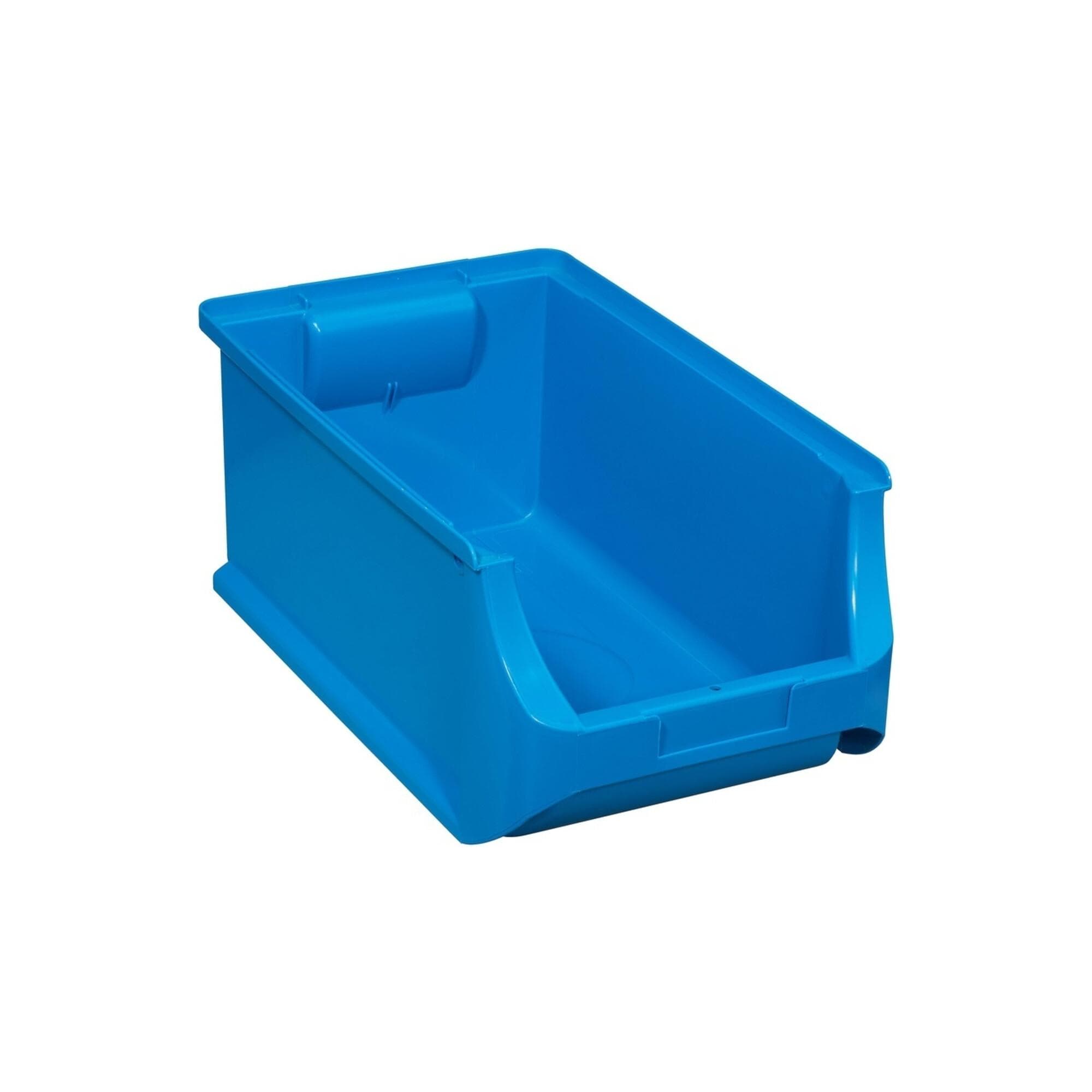 Allit Sichtlagerkasten Gr. 4 Blau Polypropylen