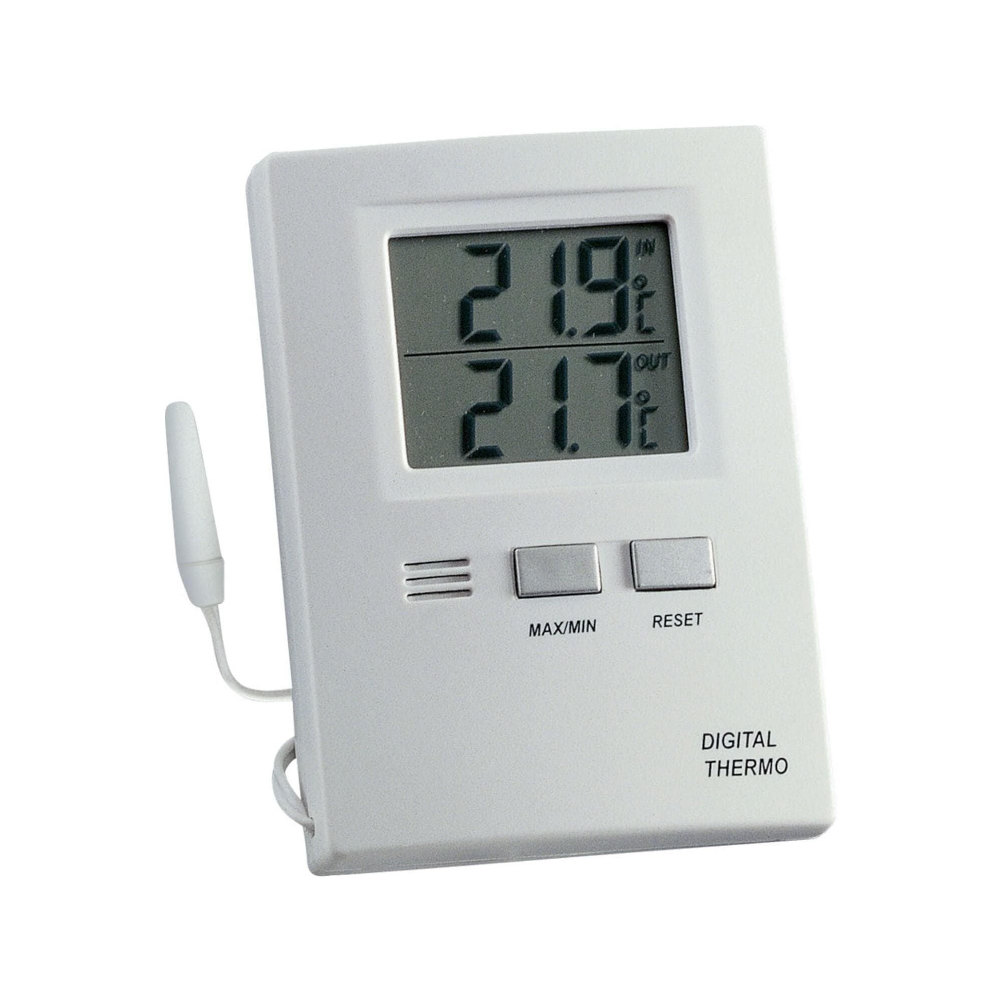 TFA Dostmann Max-Min-Thermometer Elektr. Innen und Außen Digital