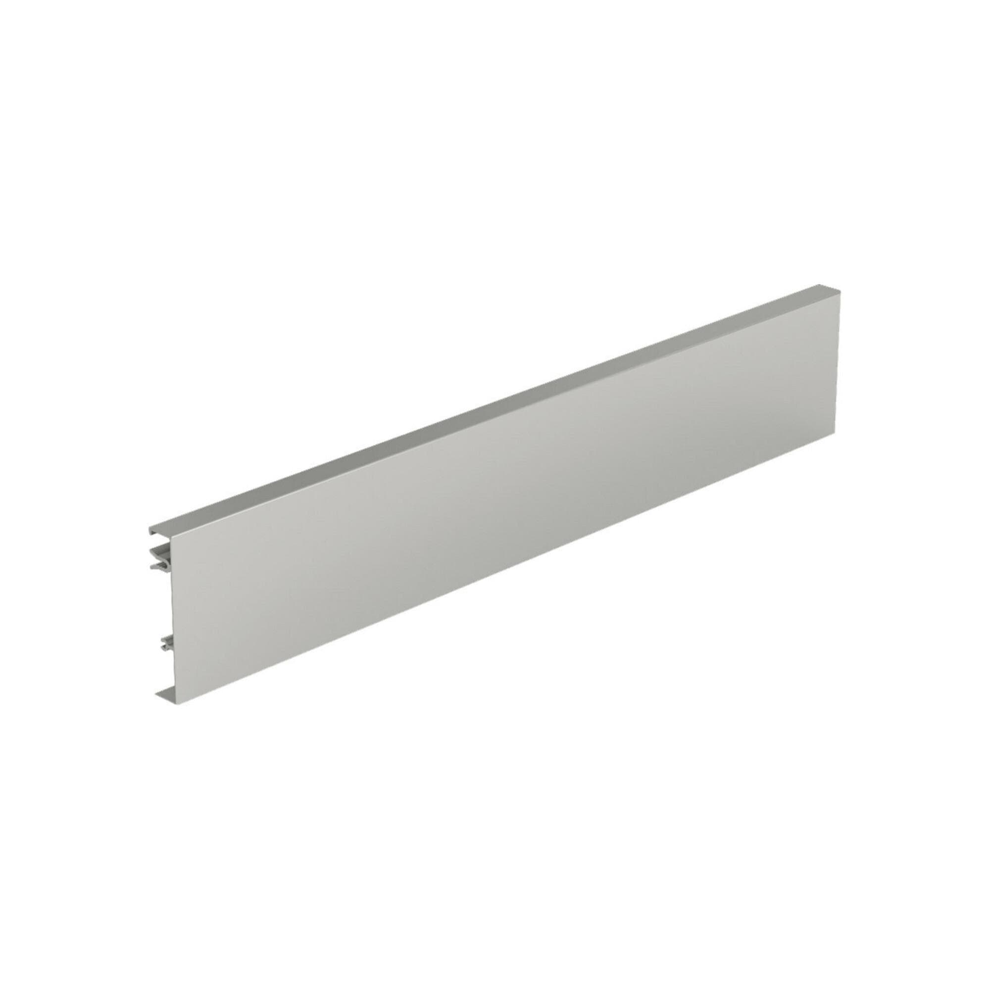 Hettich Schubkasten-Rückwand ArciTech Aluminium Silber 2000mm