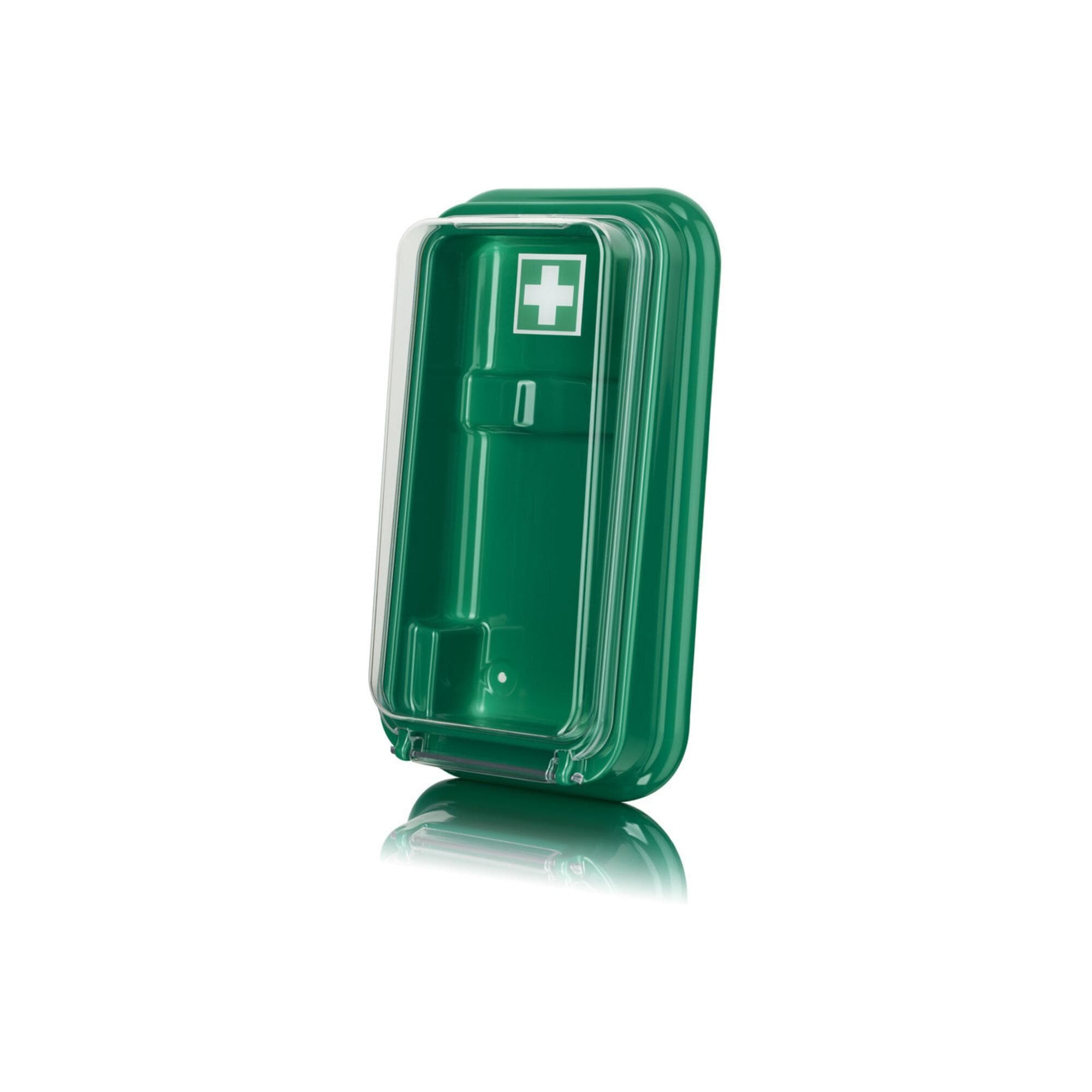 BARIKOS Kunststoffwandbehälter Grün Transparent