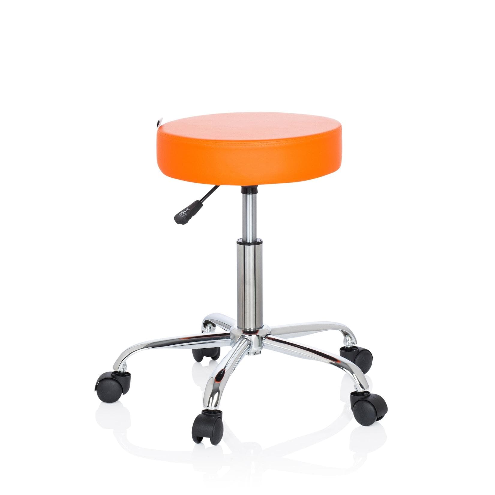 hjh OFFICE OPERATOR II Drehhocker Kunstleder ohne Armlehnen