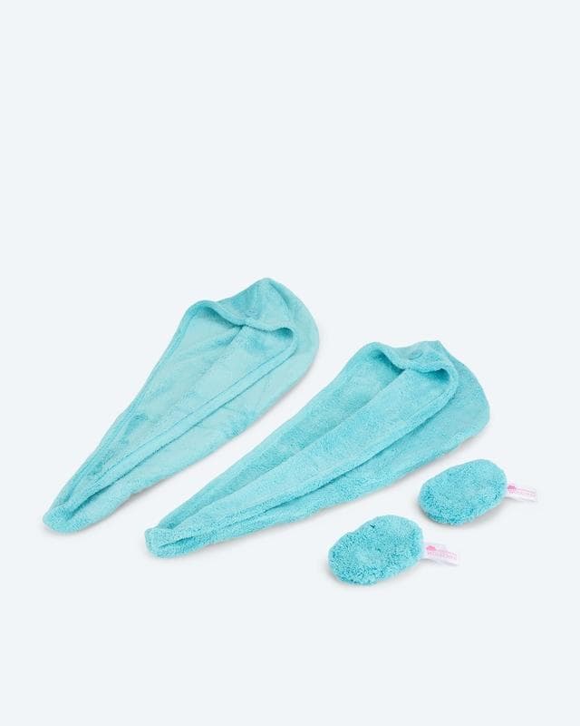 Pastaclean Haarturban & Abschminkwölkchen 4-tlg.